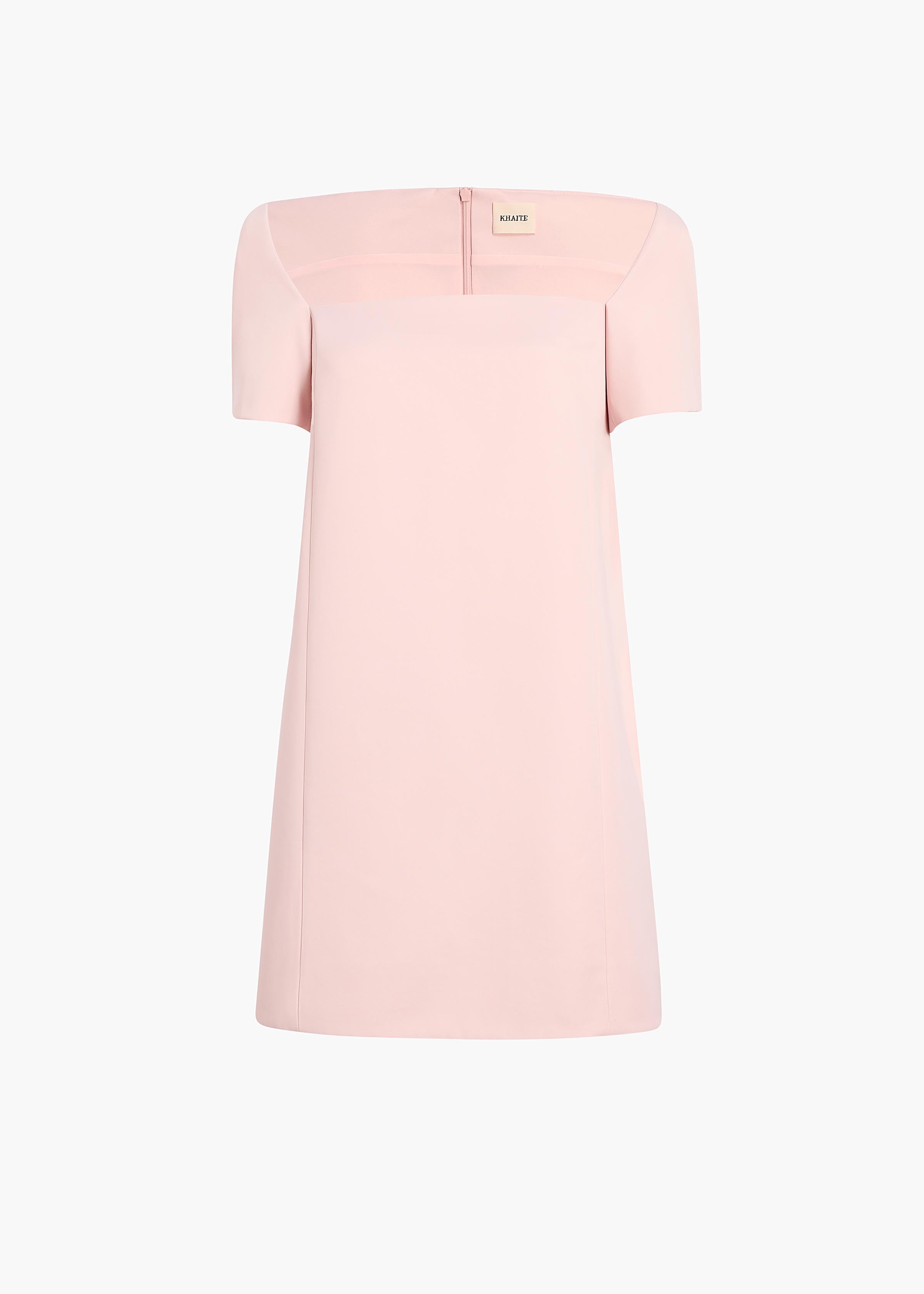 Benji Dress in Soft Pink FLAT VIEW