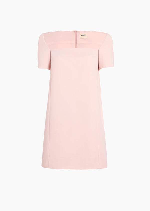 Benji Dress in Soft Pink FLAT VIEW