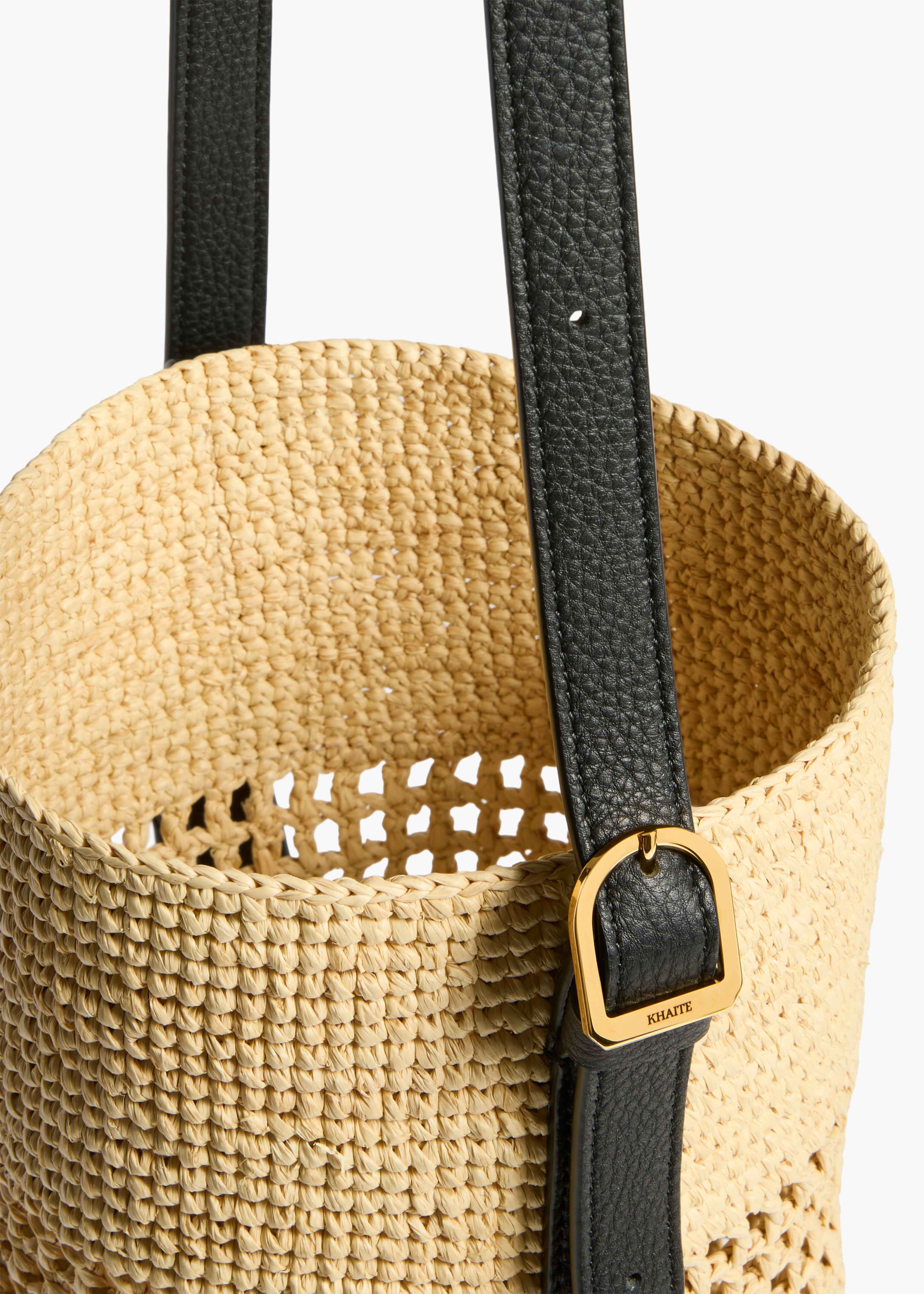 Small Billie Bucket Bag in Natural