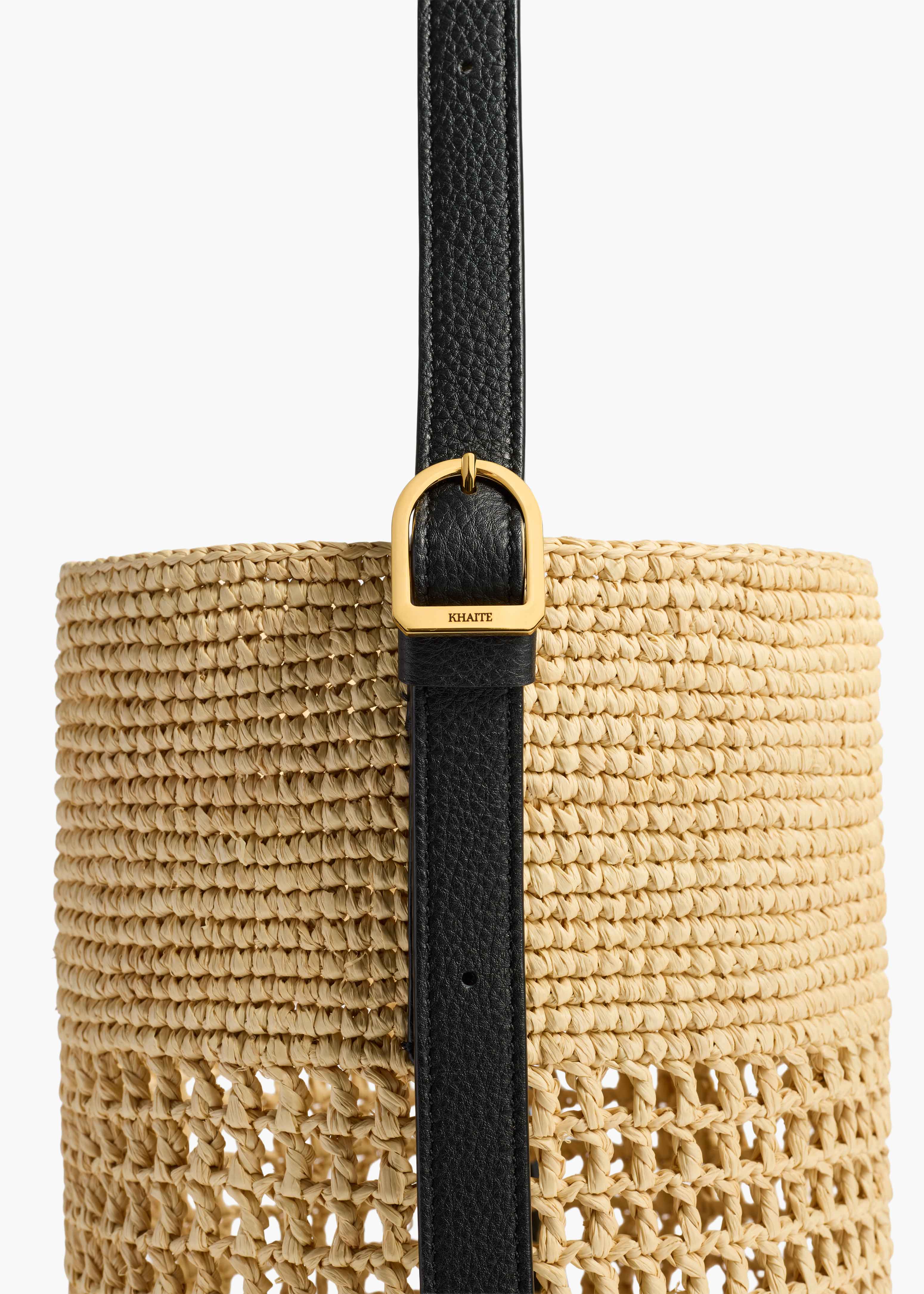 Small Billie Bucket Bag in Natural