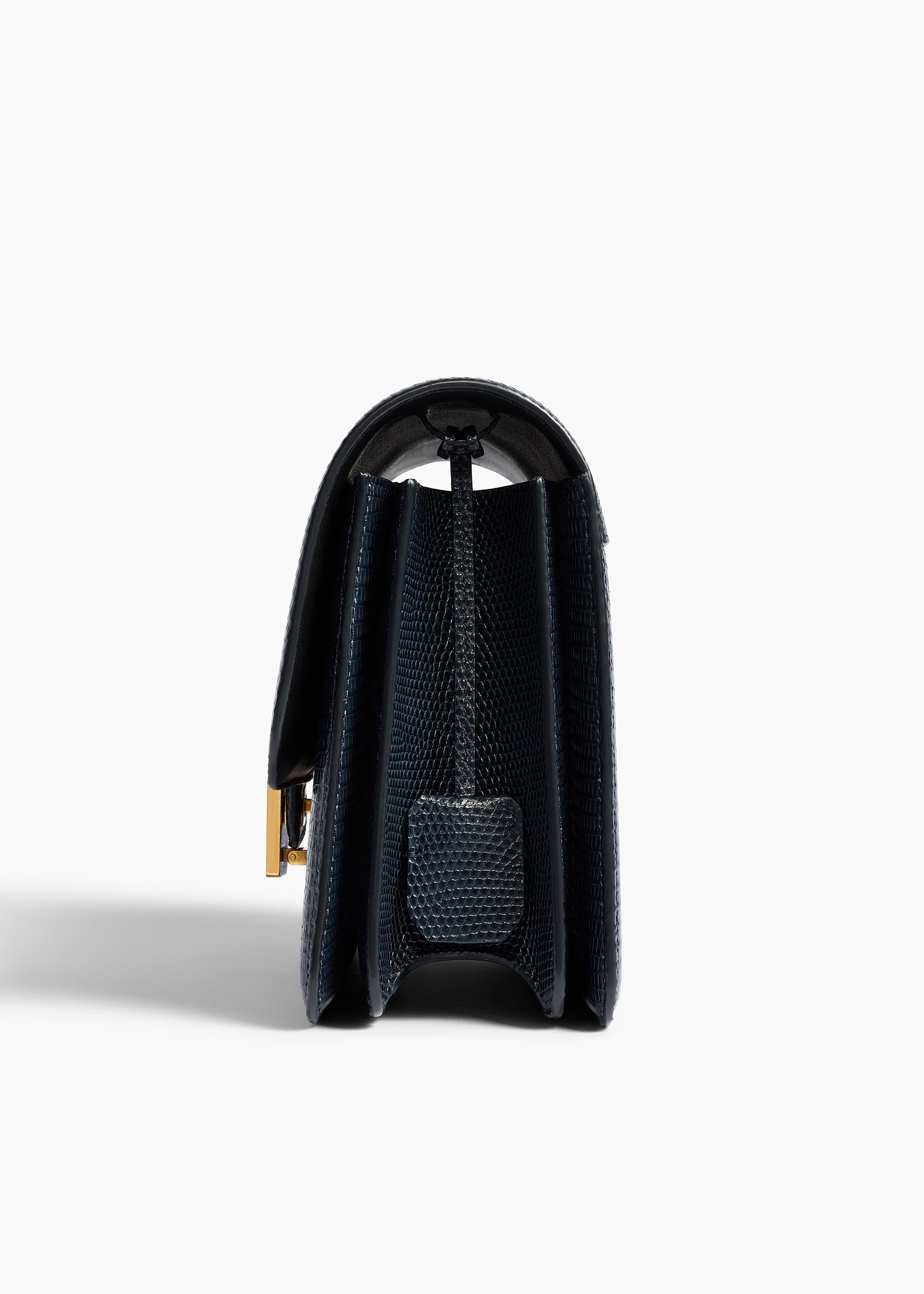 Blake Crossbody Bag in Midnight Lizard
