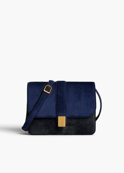 Blake Crossbody Bag in Midnight Navy