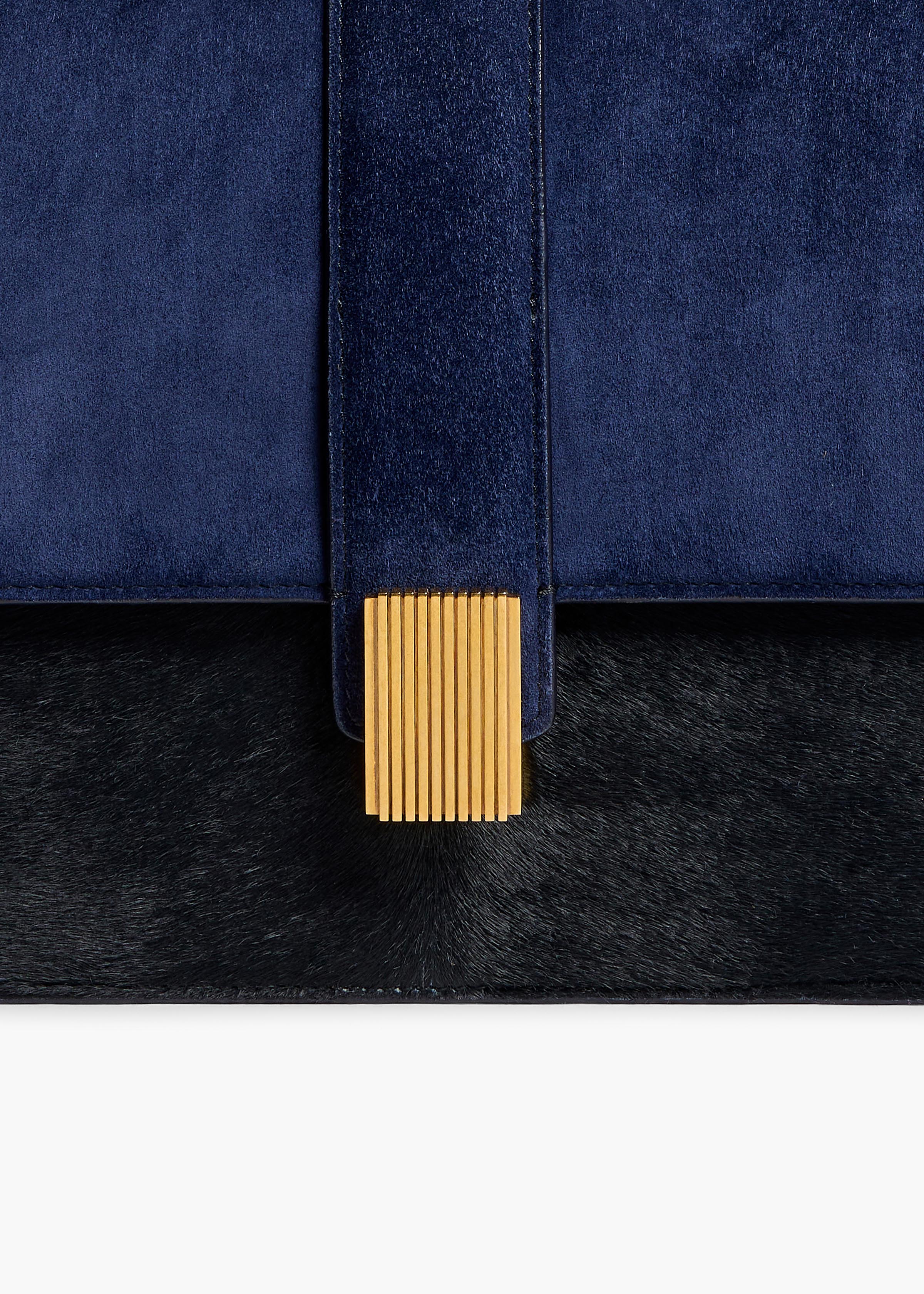 Blake Crossbody Bag in Midnight Navy