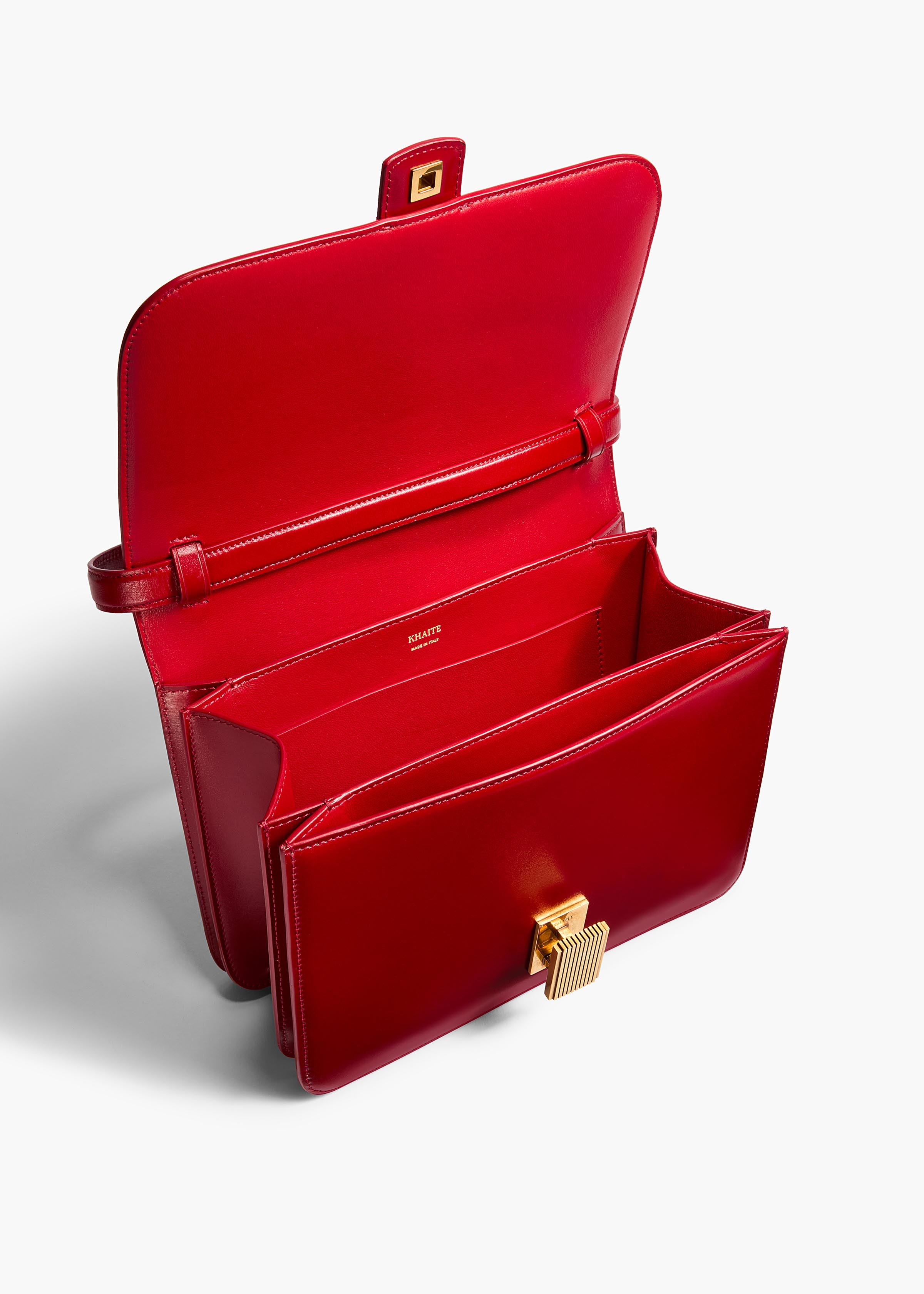 Blake Crossbody Bag in Ruby