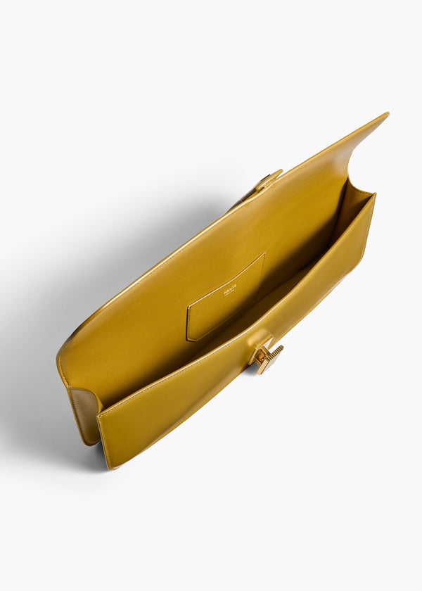 Blake Long Clutch in Golden Olive
