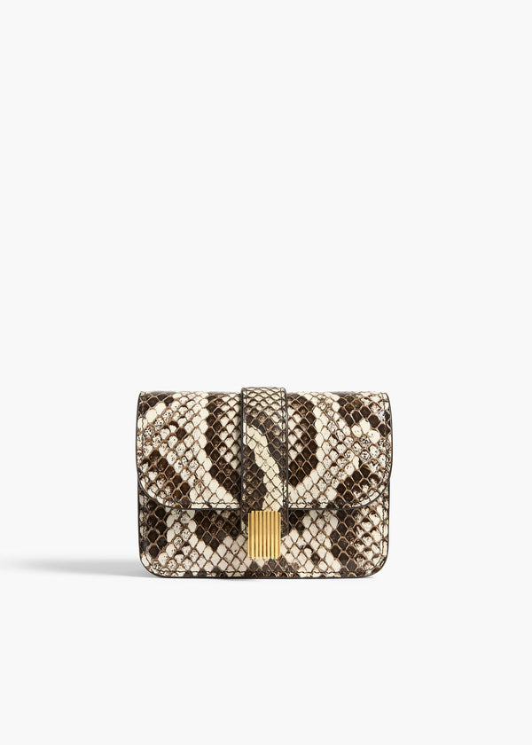 Blake Nano Bag in Natural Python