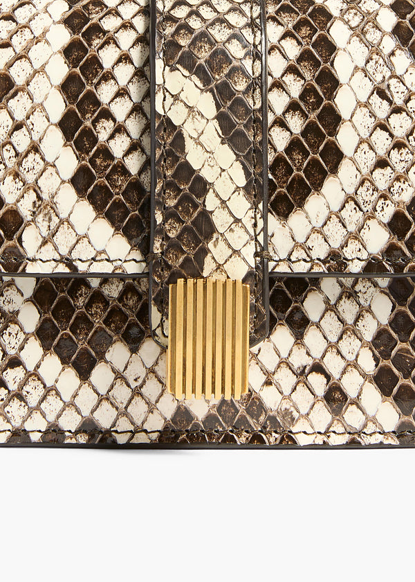 Blake Nano Bag in Natural Python