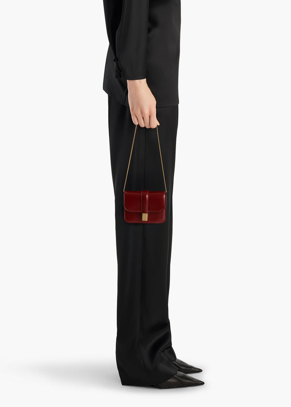 Blake Nano Bag in Oxblood