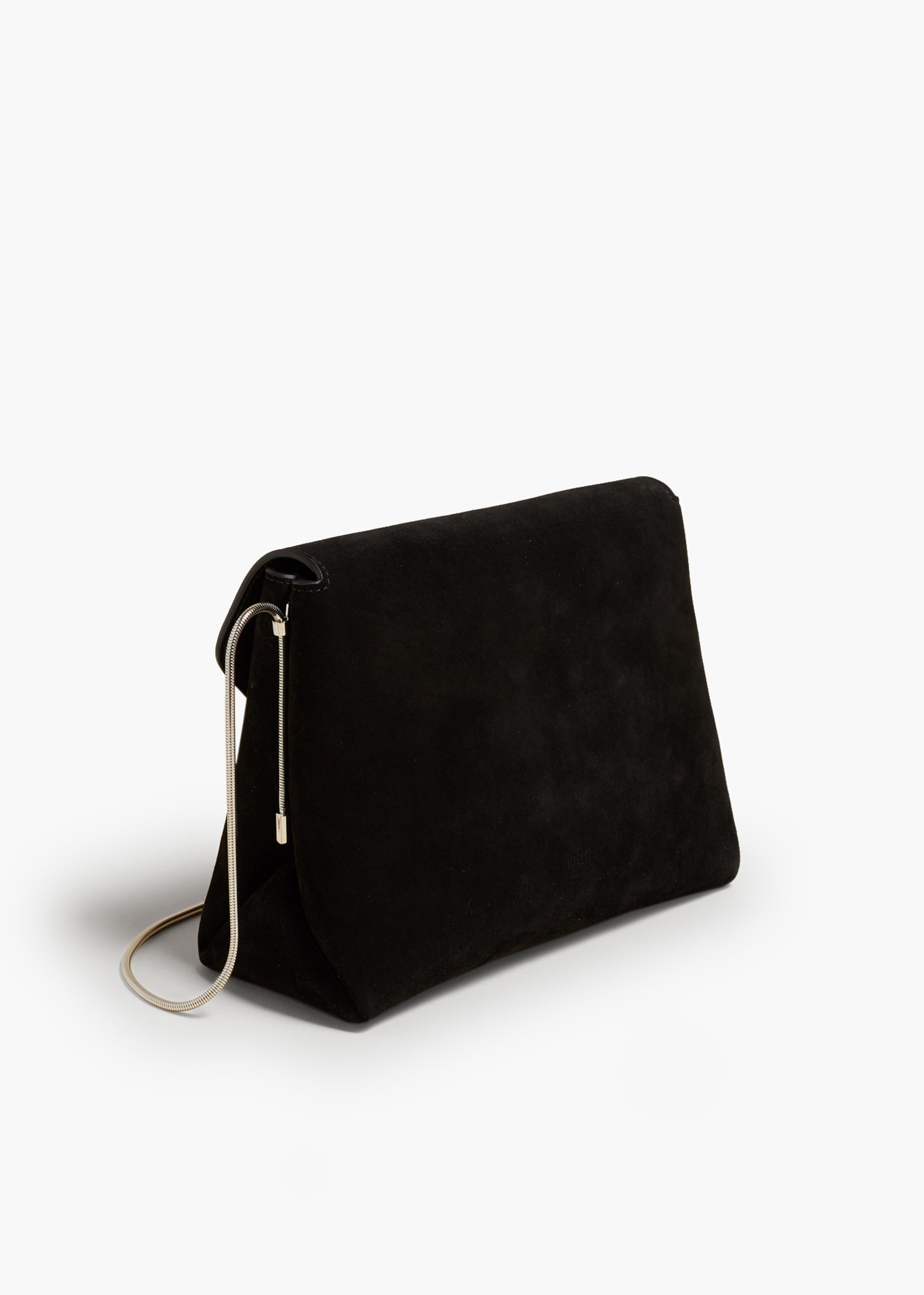 KHAITE LLC - Bobbi Bag in Black Suede