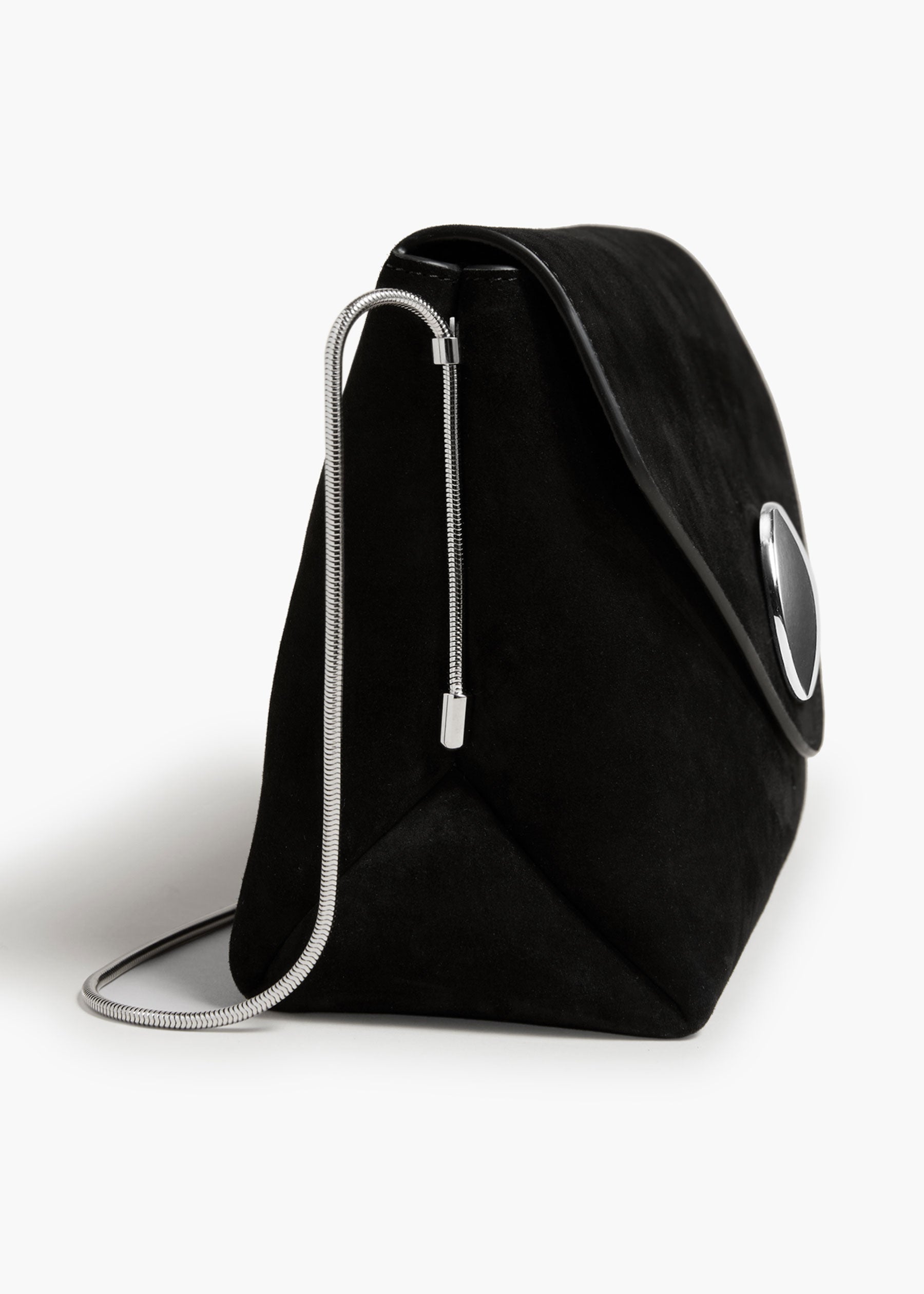 KHAITE LLC - Bobbi Bag in Black Suede