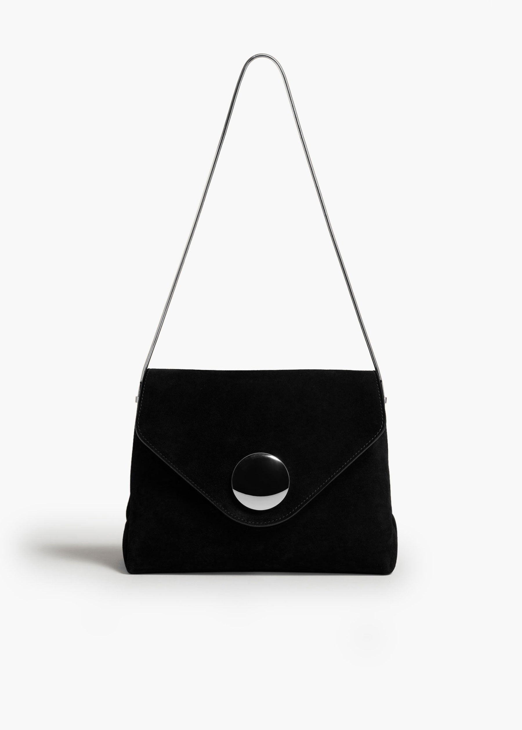 KHAITE LLC - Bobbi Bag in Black Suede