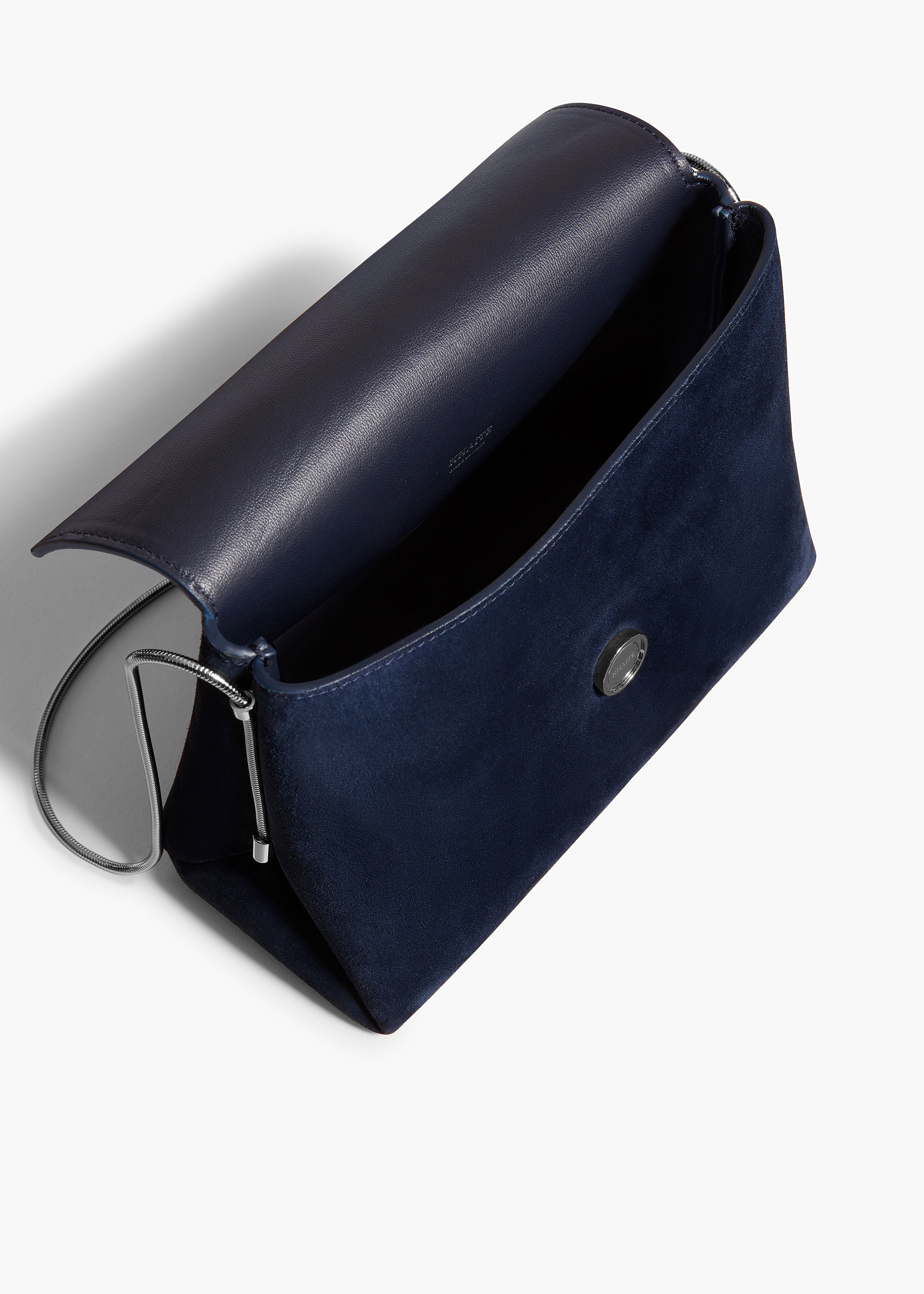 KHAITE LLC - Bobbi Bag in Midnight Suede