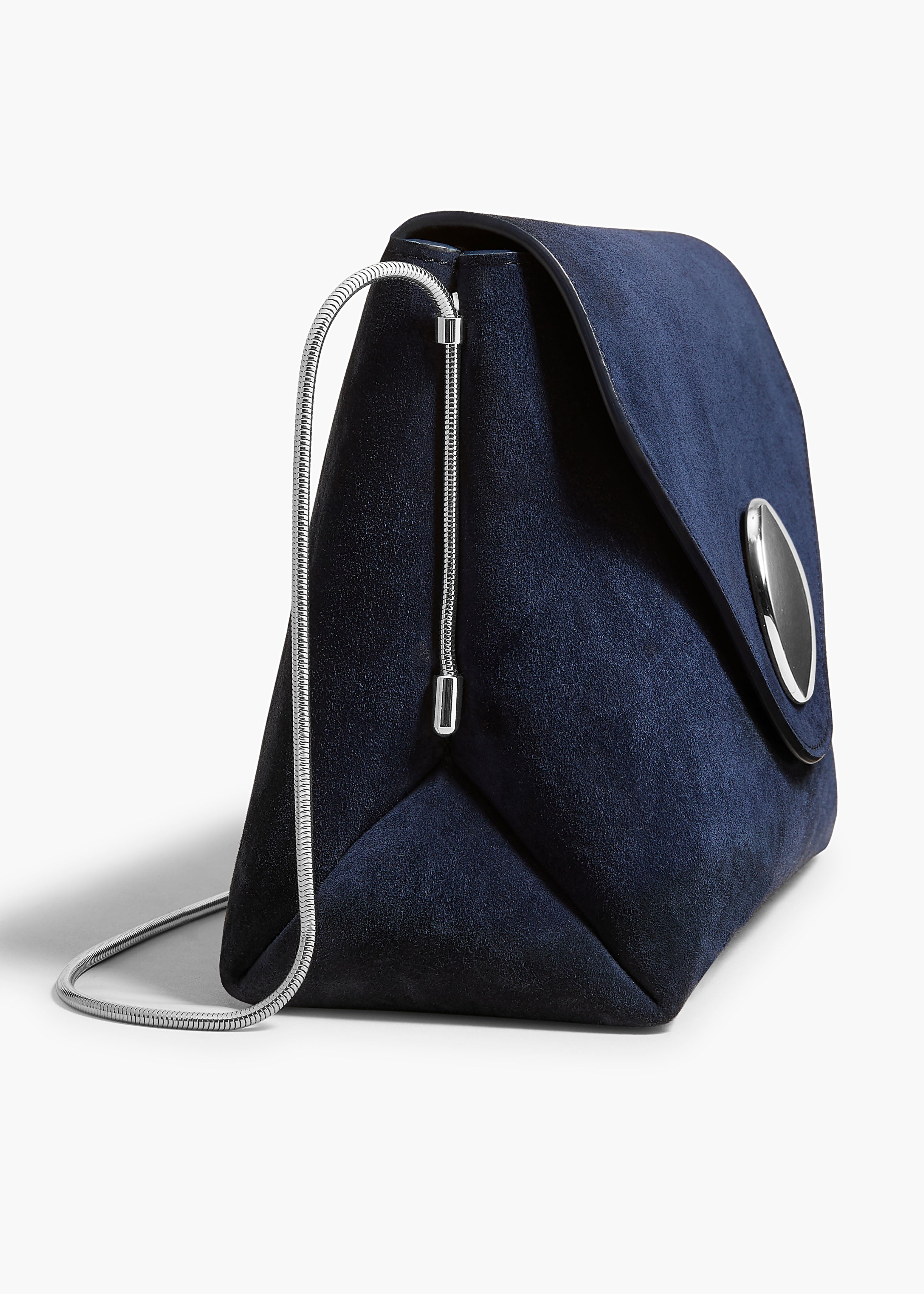 KHAITE LLC - Bobbi Bag in Midnight Suede