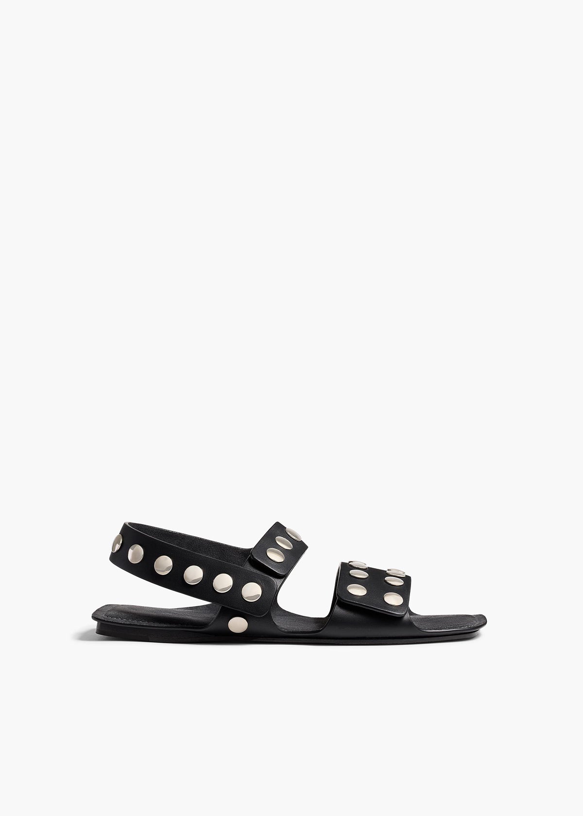 Boden Sandal Leather Silver Studs