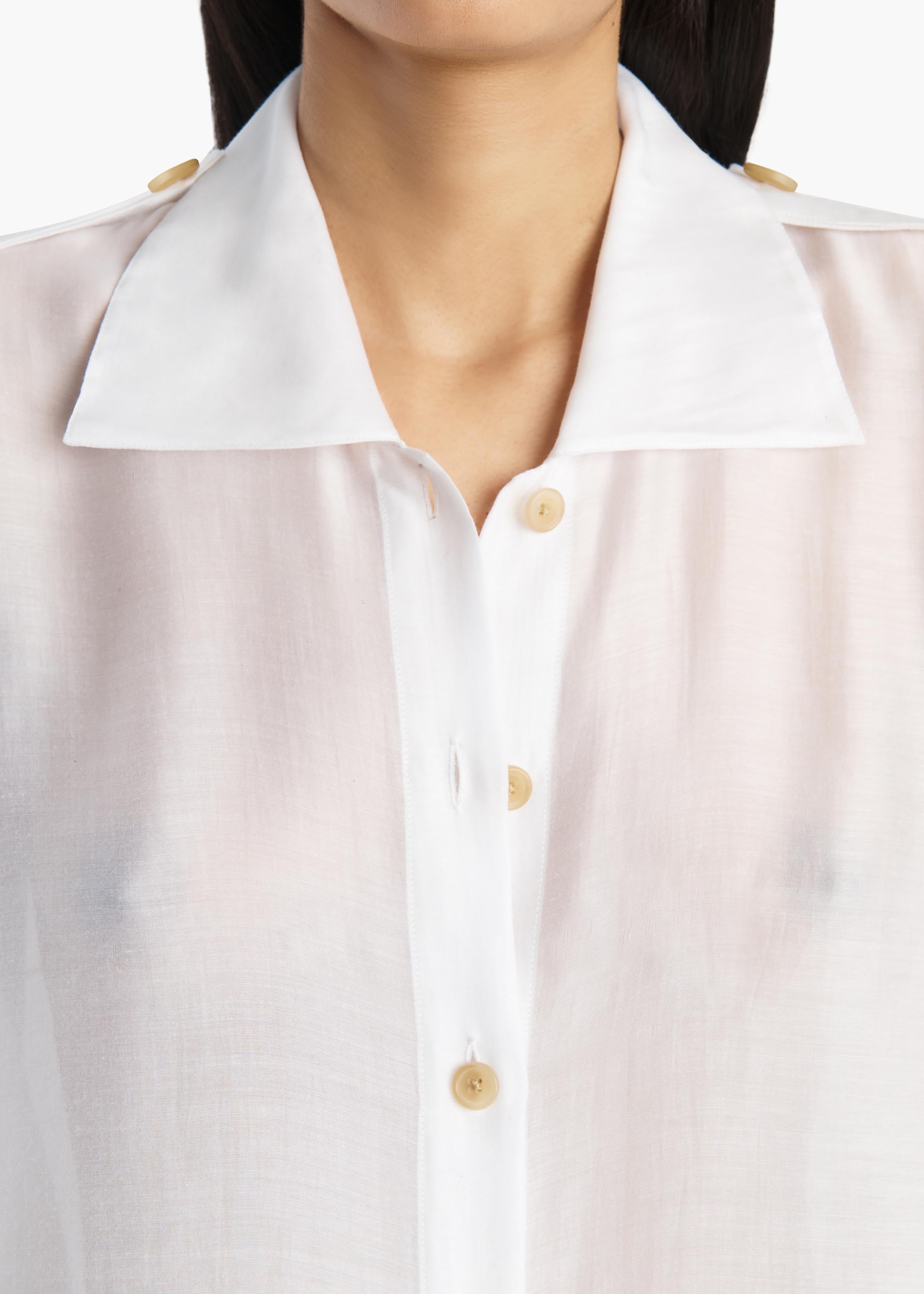Bodine Top in Chalk