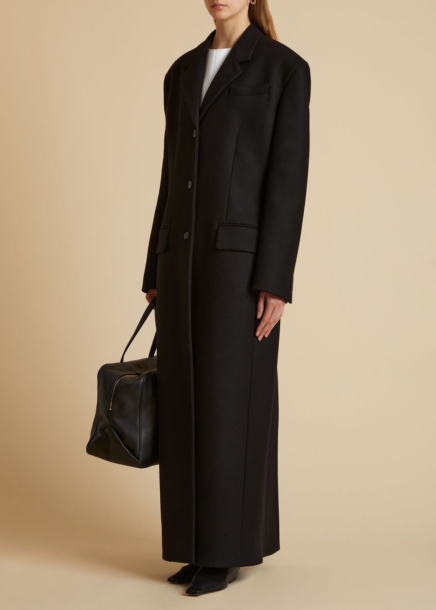 KHAITE The Kento trench coat - Black