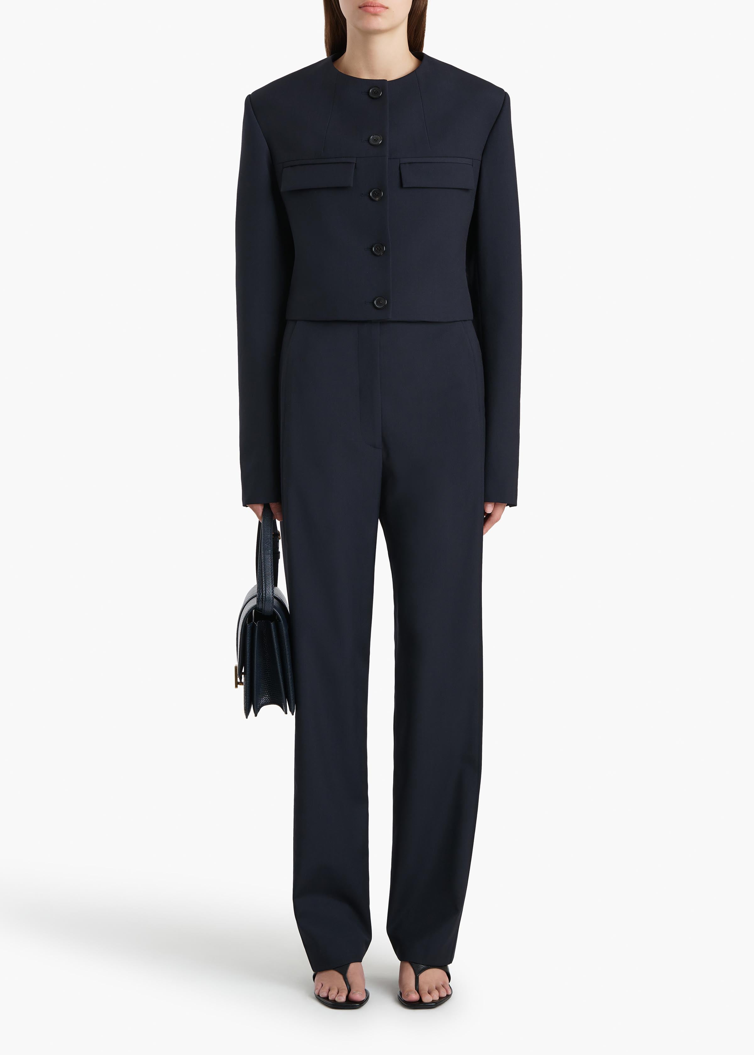 Borden Pant in Dark Navy