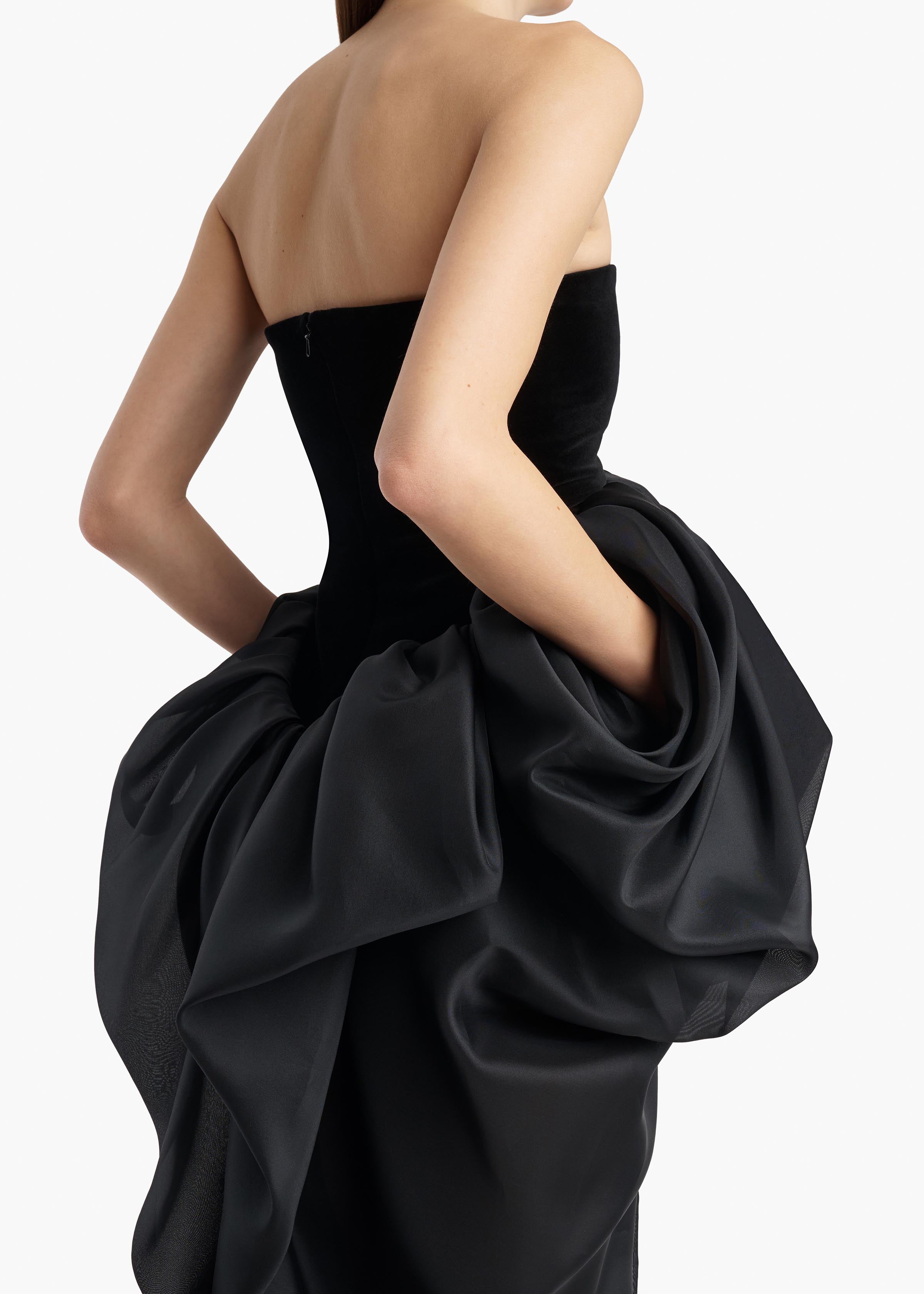 KHAITE  - Bronte Dress in Black