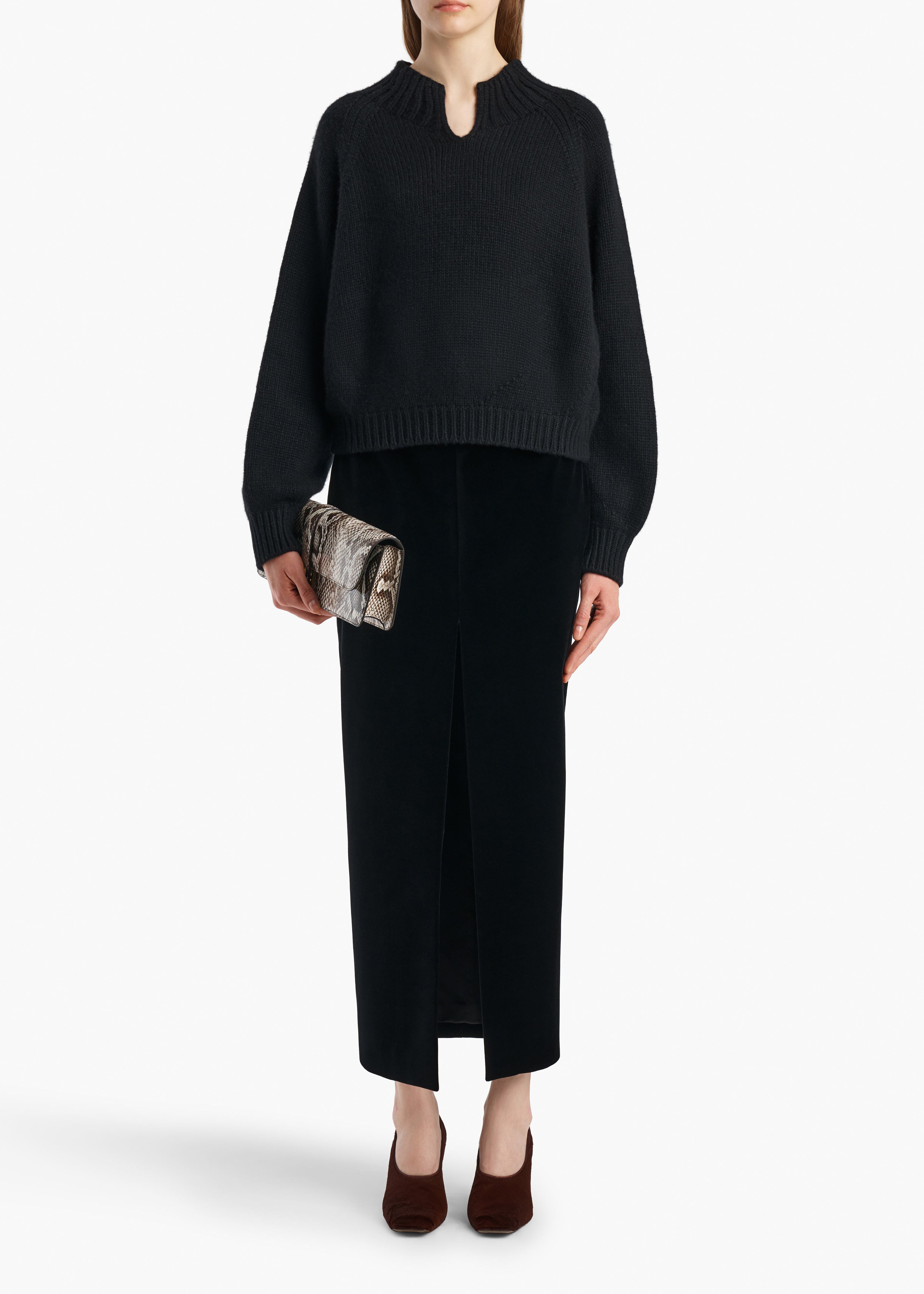 CAIN SWEATER BLACK 18315650 200 A STYLED