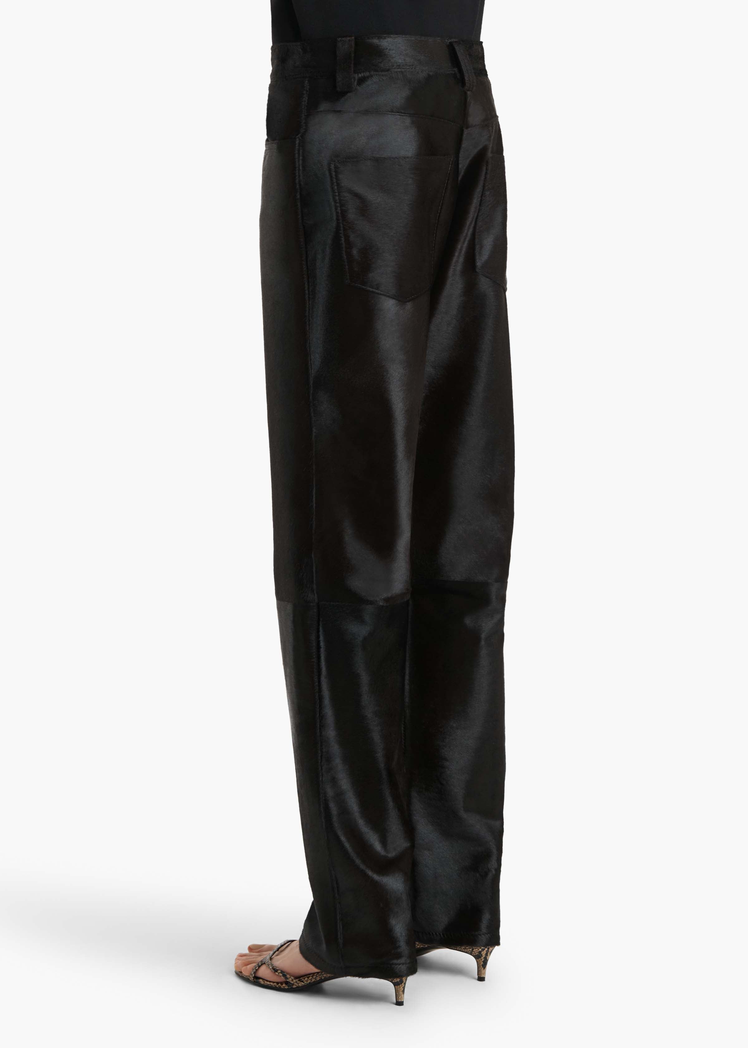 Callum Pant in Chocolate Haircalf