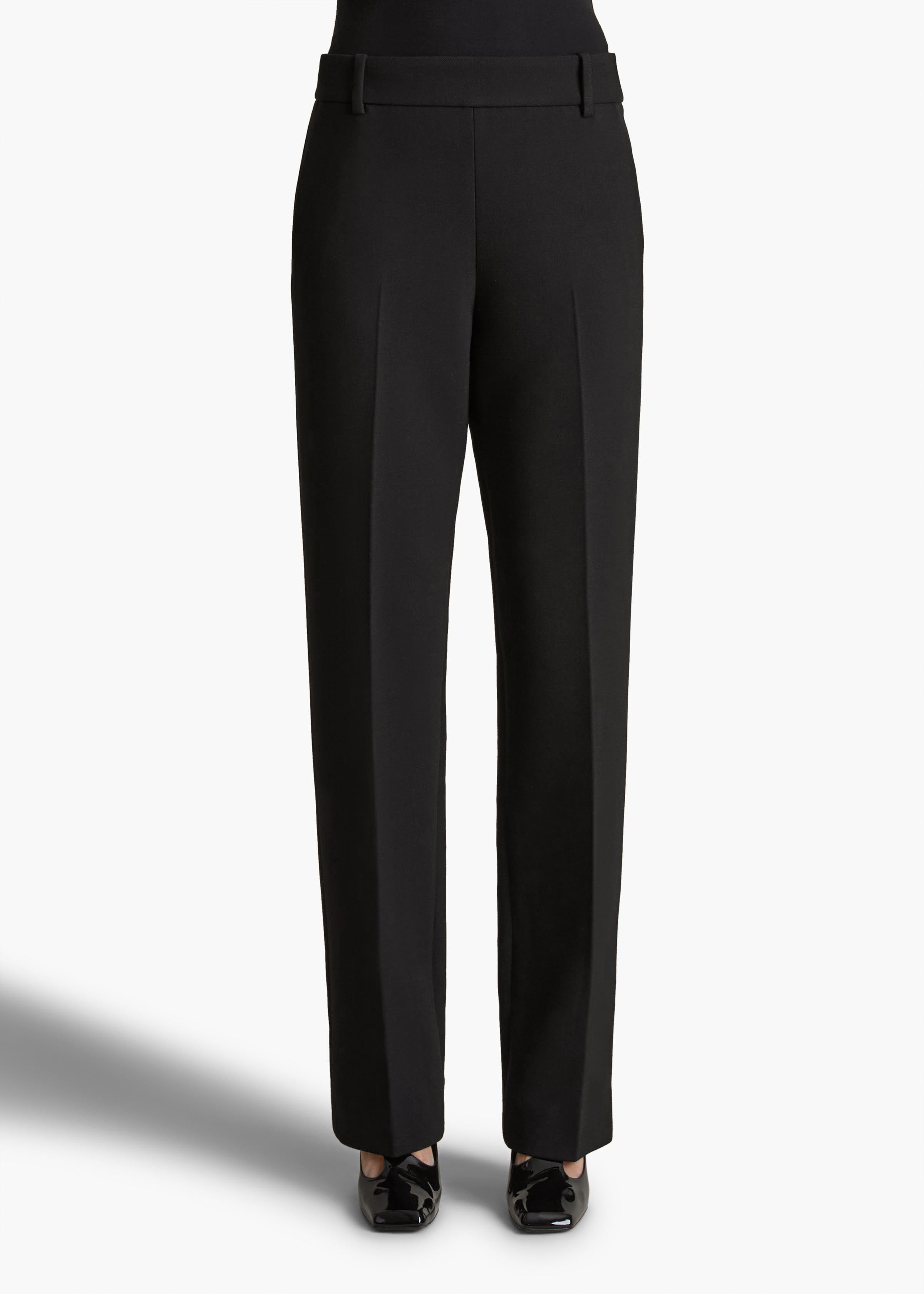 Cambie Pant in Black FRONT VIEW