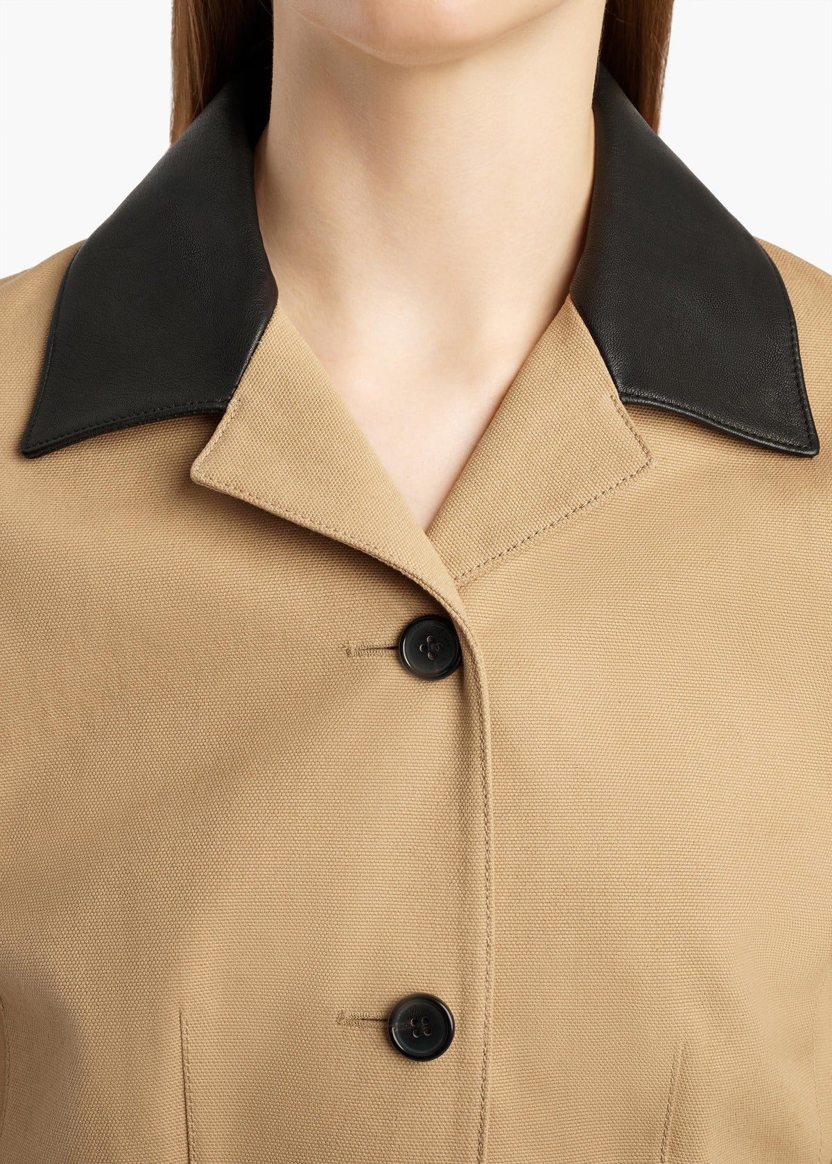 KHAITE  - Carter Jacket in Panama Canvas