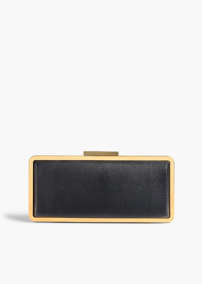 CASEY MINAUDIERE MIDNIGHT NAVY LIZARD H4019 1018 358 A