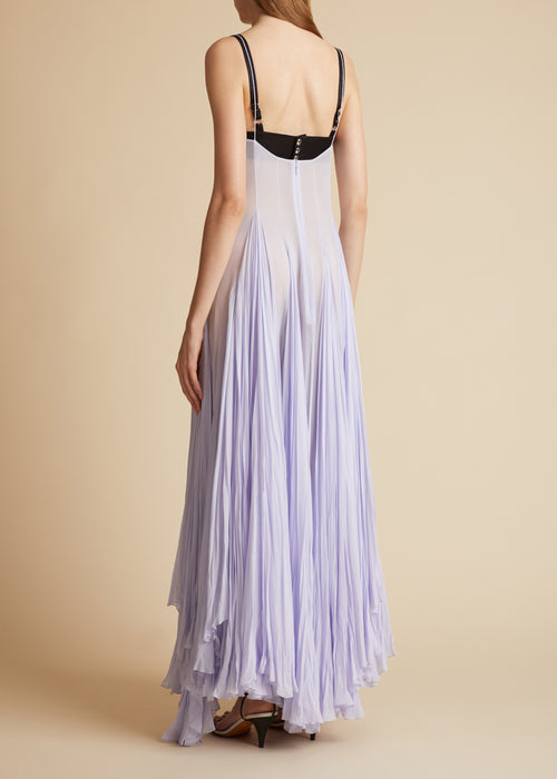 The Casiya Dress in Lavender