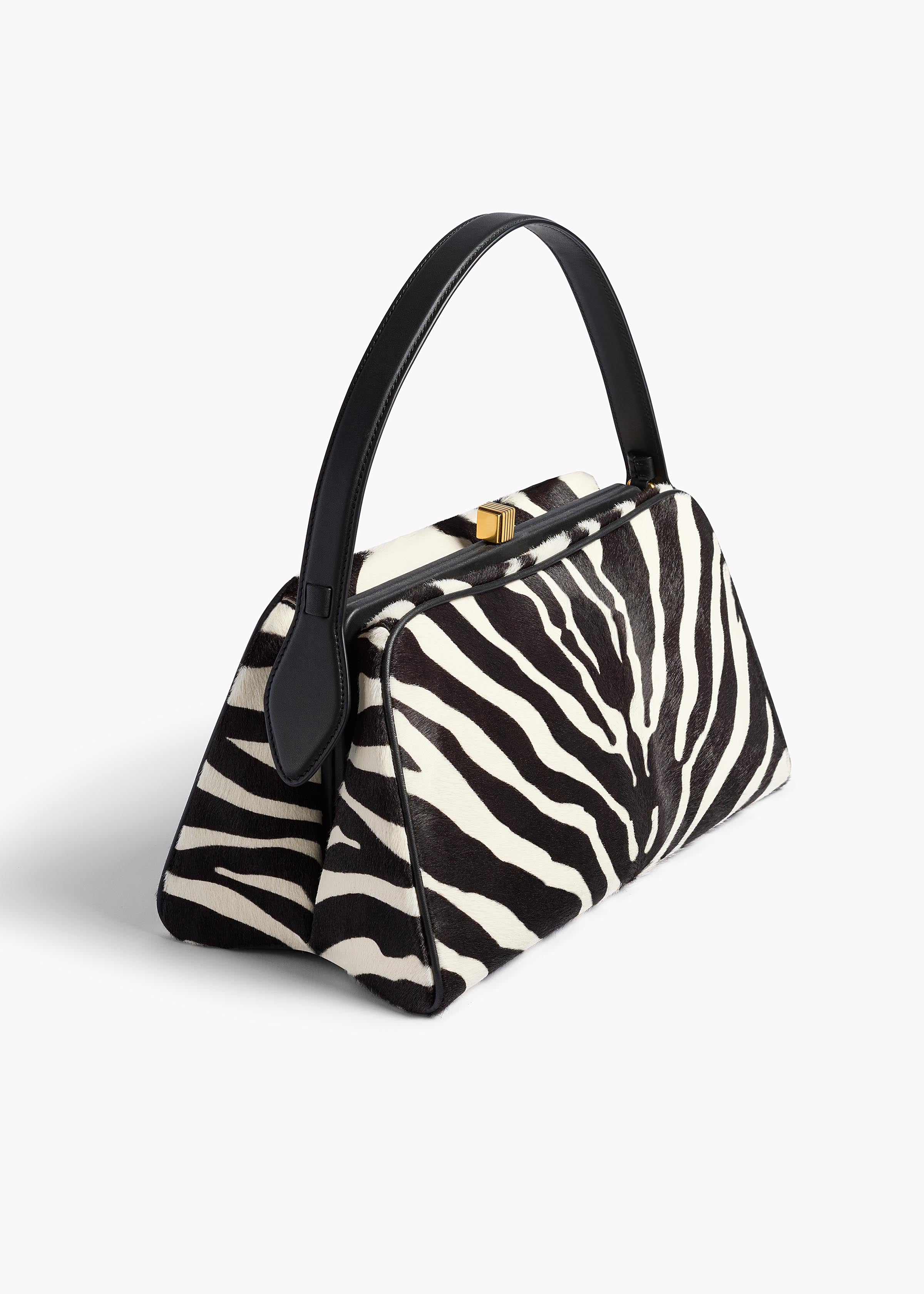 Cate Bag in Zebra Print Haircalf