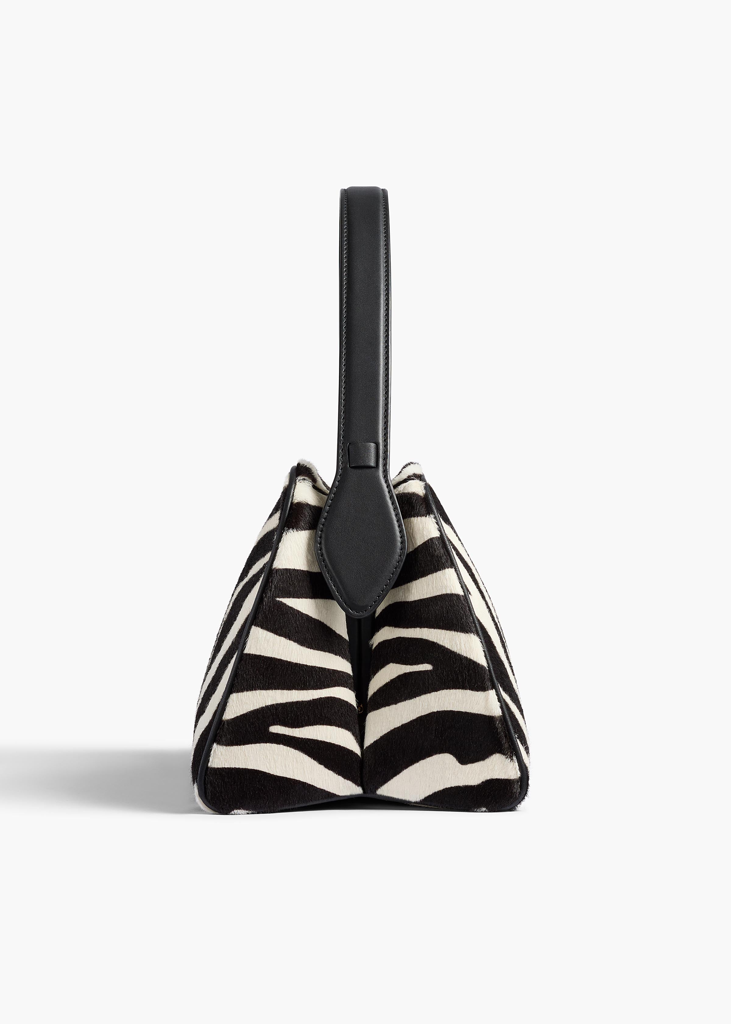 Cate Bag in Zebra Print Haircalf – KHAITE