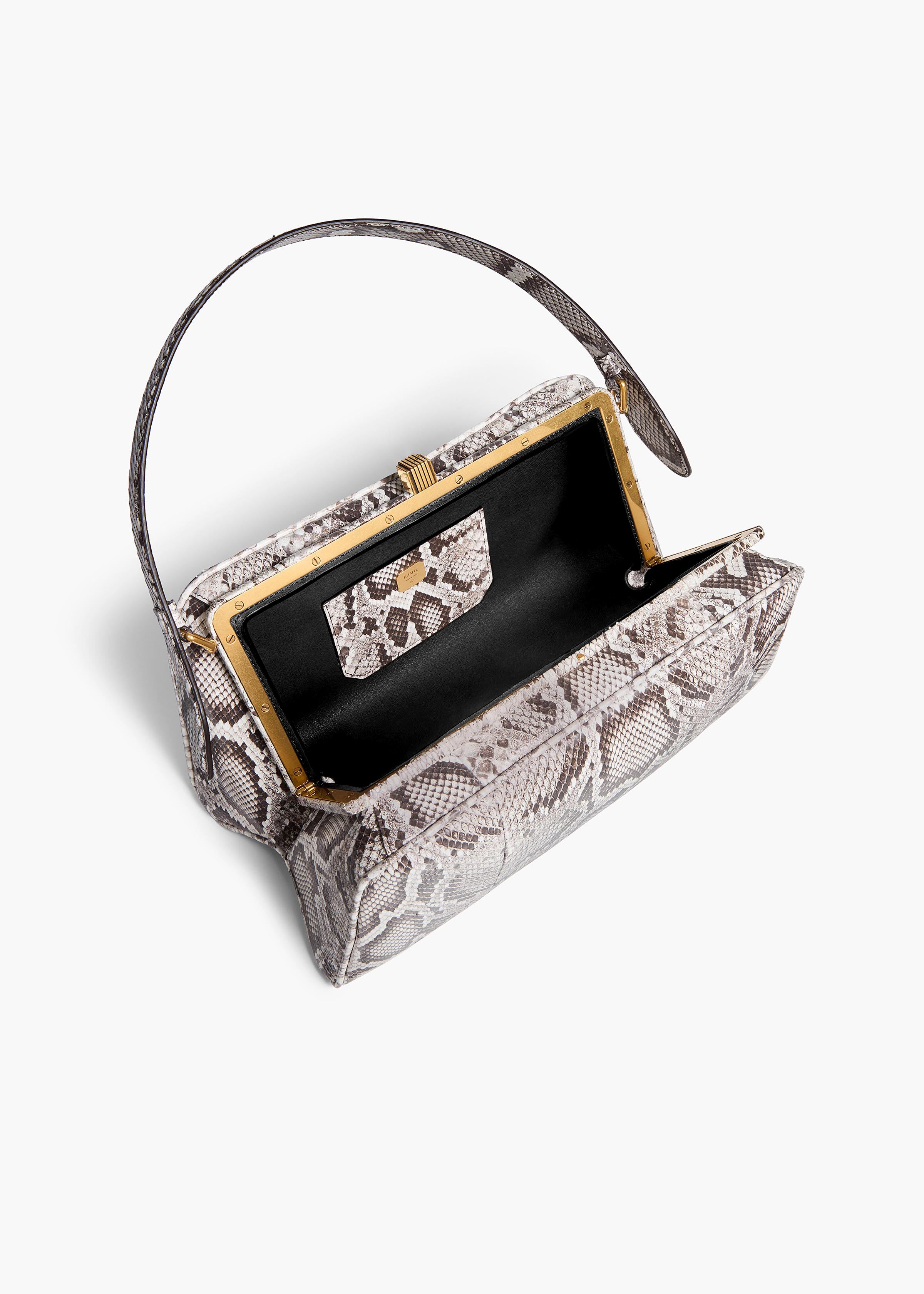 Cate Bag in Natural Python