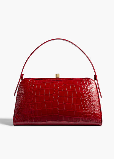 CATE HANDBAG RUBY ALLIGATOR H2039 929 526 A