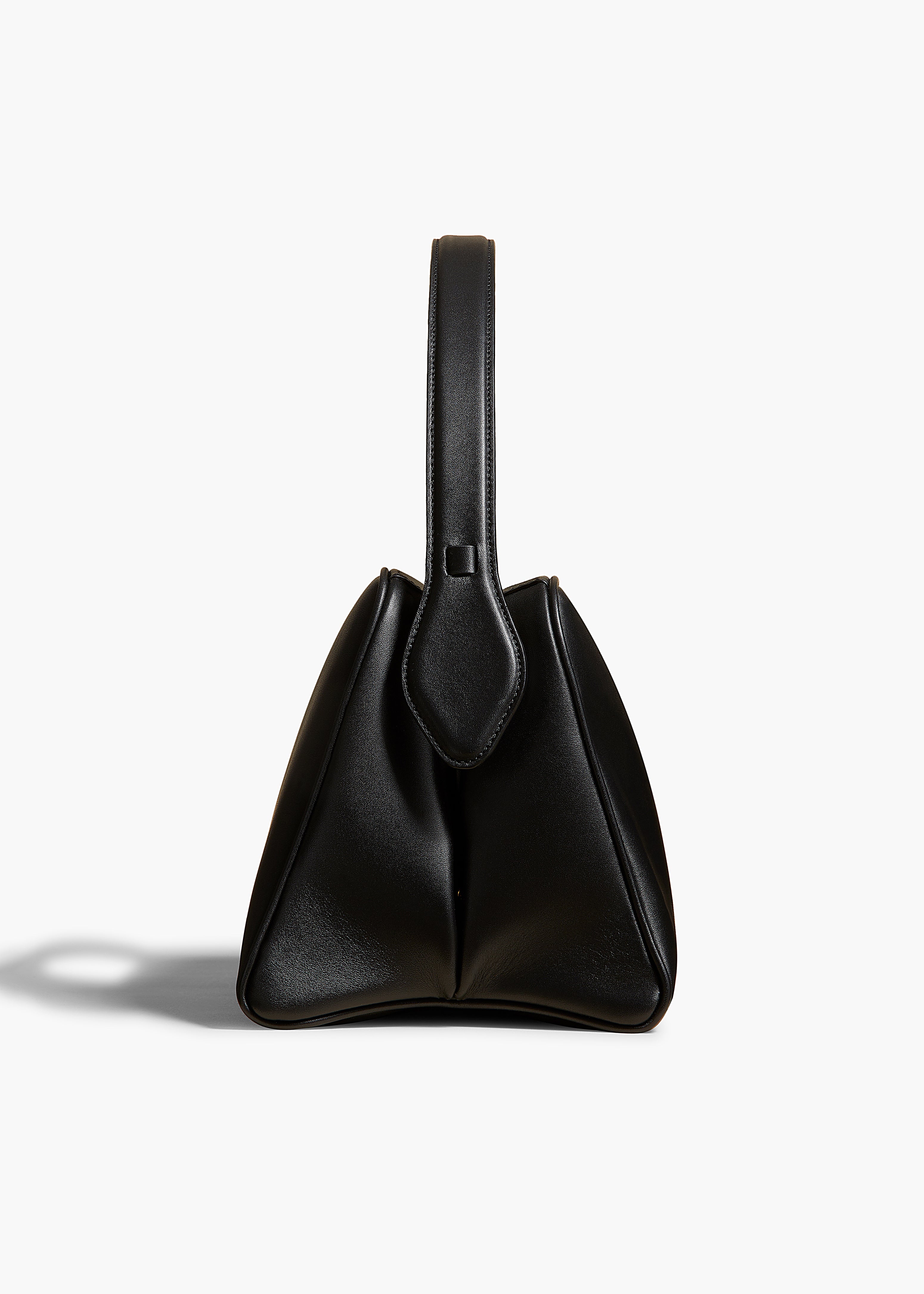 CATE BAG IN BLACK LEATHER SIDE VIEW