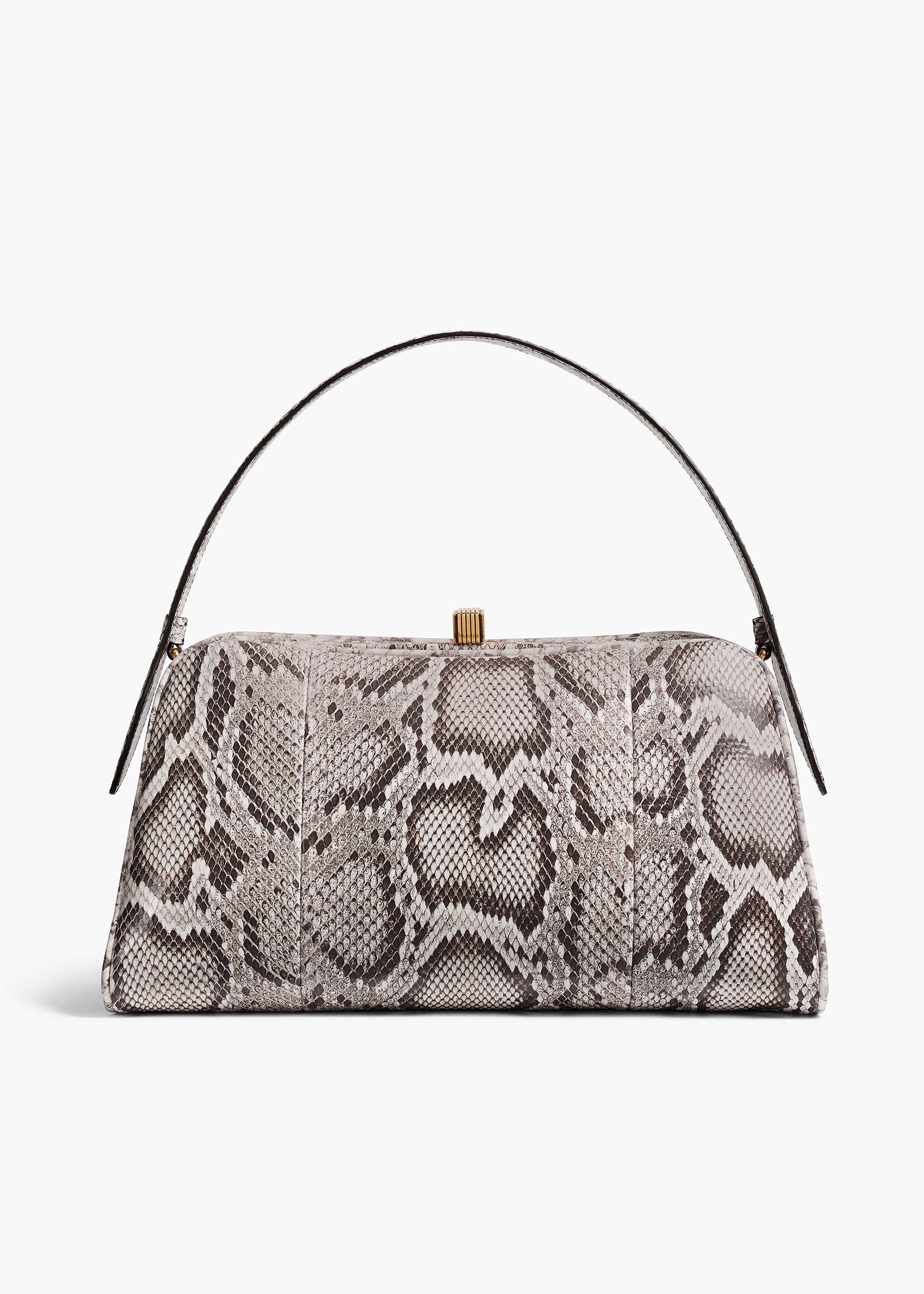 Cate Bag in Natural Python