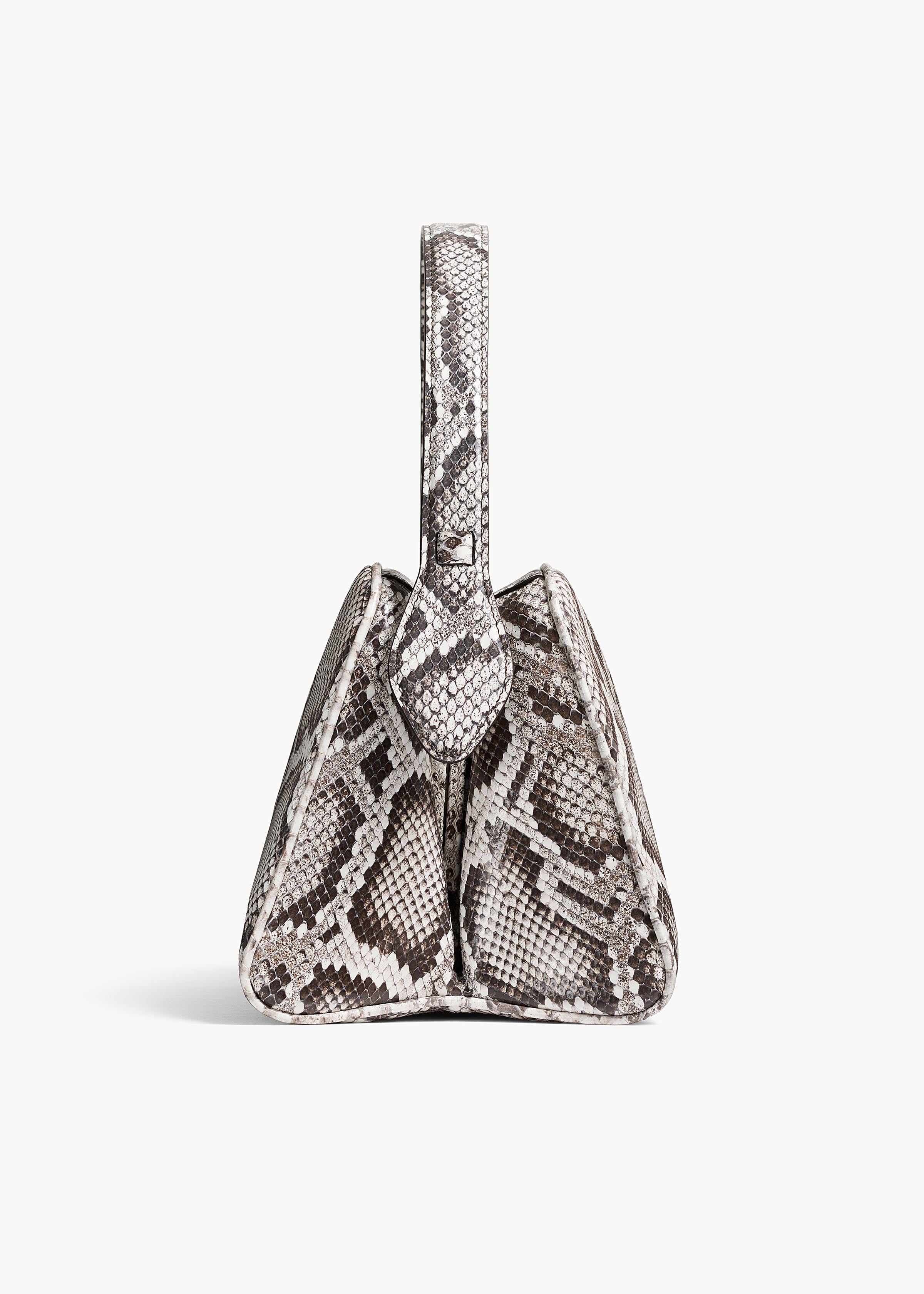 Cate Bag in Natural Python