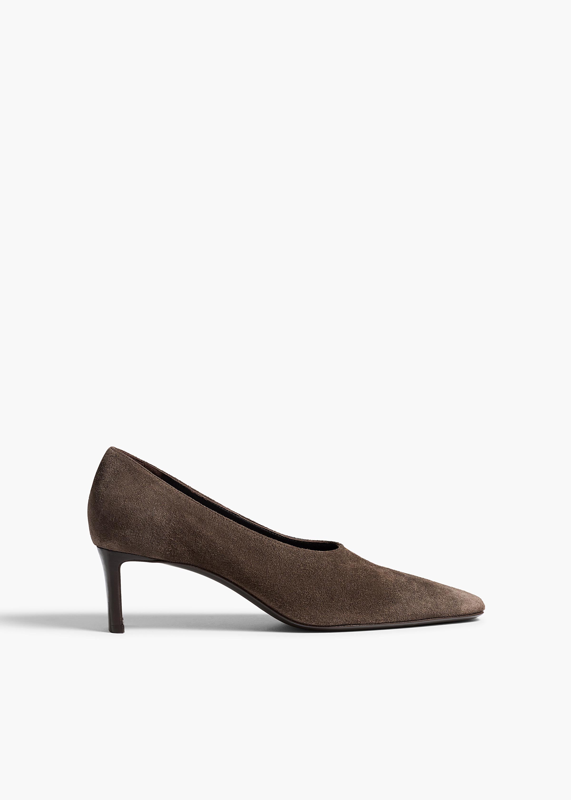 KHAITE  - Cecilia Pump in Sable Suede