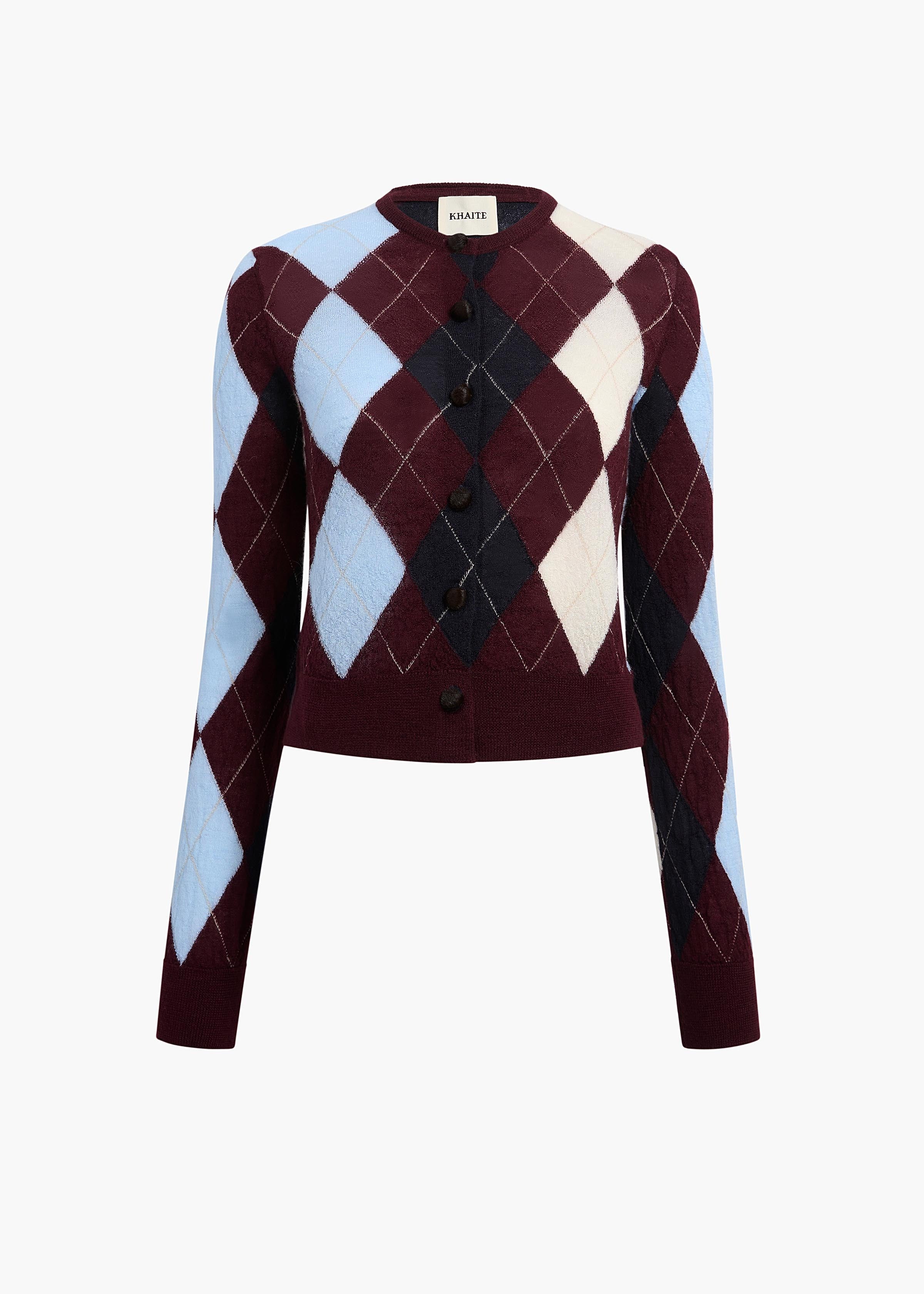 【KHAITE】 tartan WOOL melton short COAT Blythe Trench Coat by Khaite | Rent the Runway