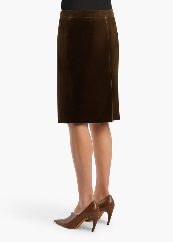 CINDY SKIRT DARK MOSS 42021031 426 C