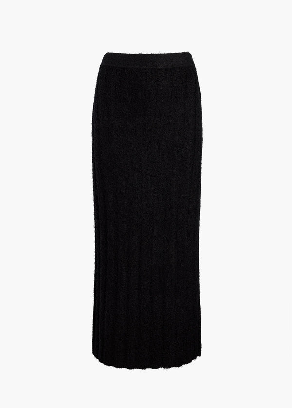 Claire Skirt in Black FLAT VIEW