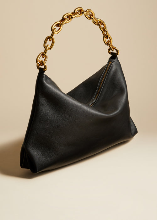 The Clara Bag in Black Leather– KHAITE