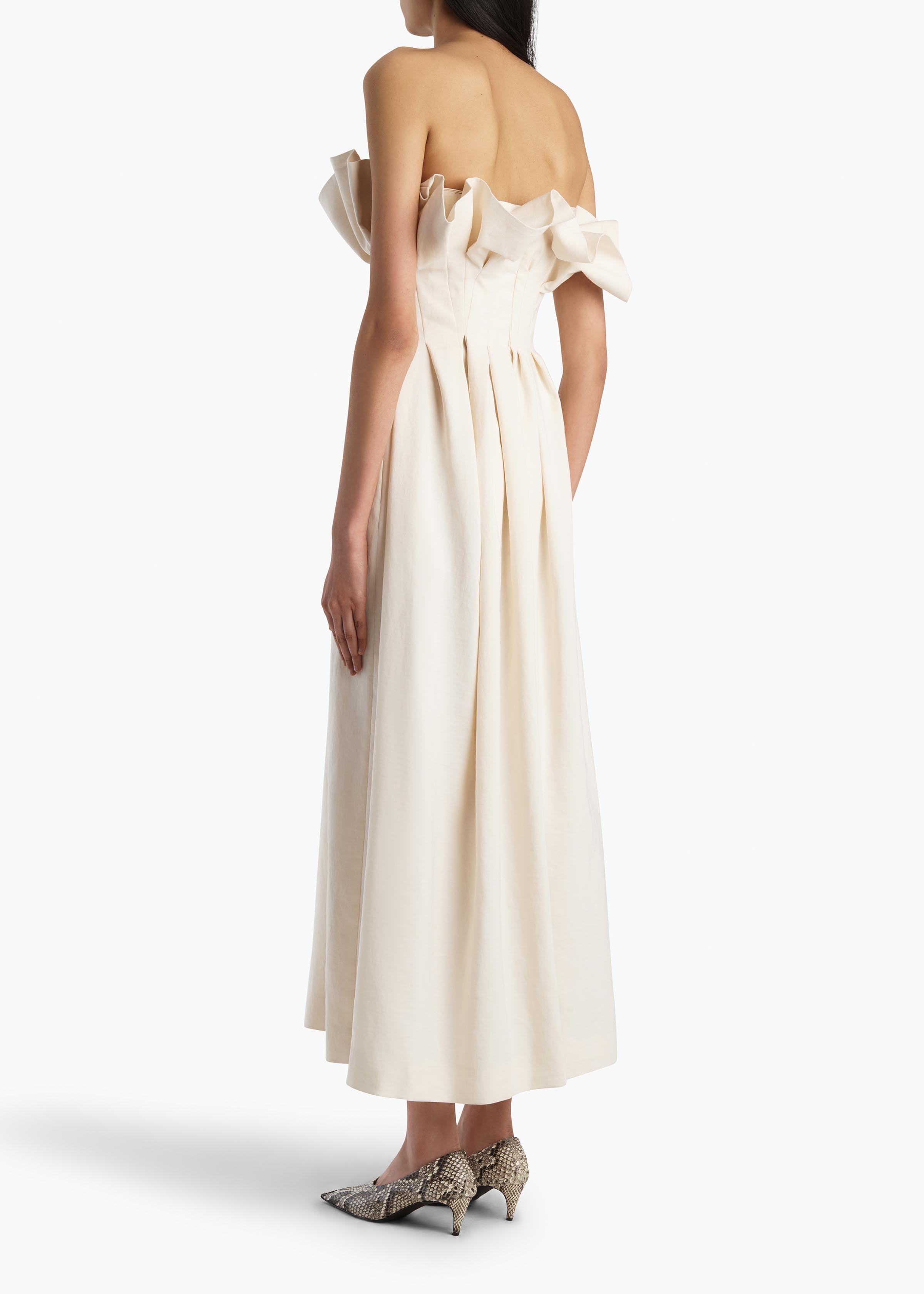 Claude Dress in Cream