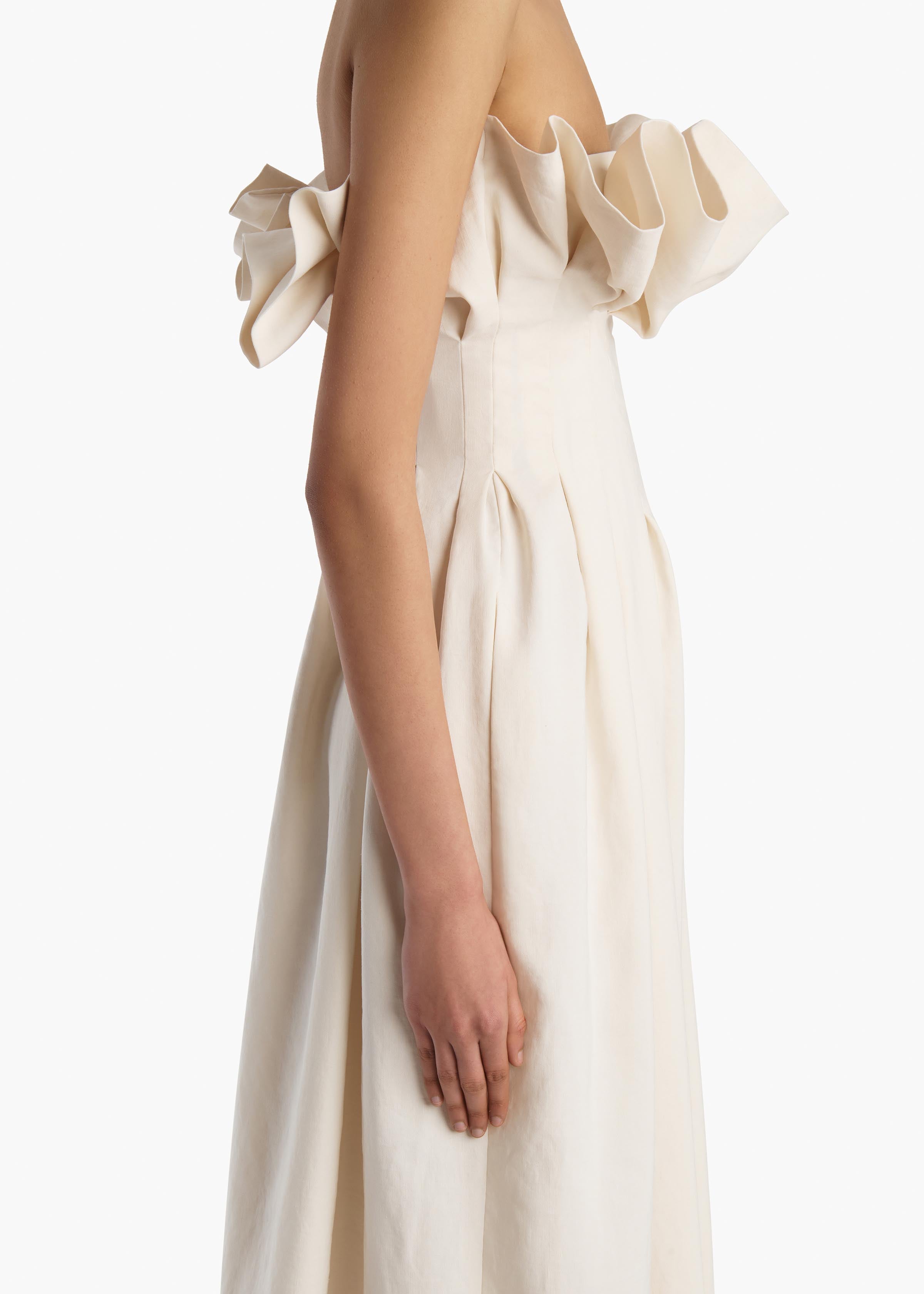 Claude Dress in Cream