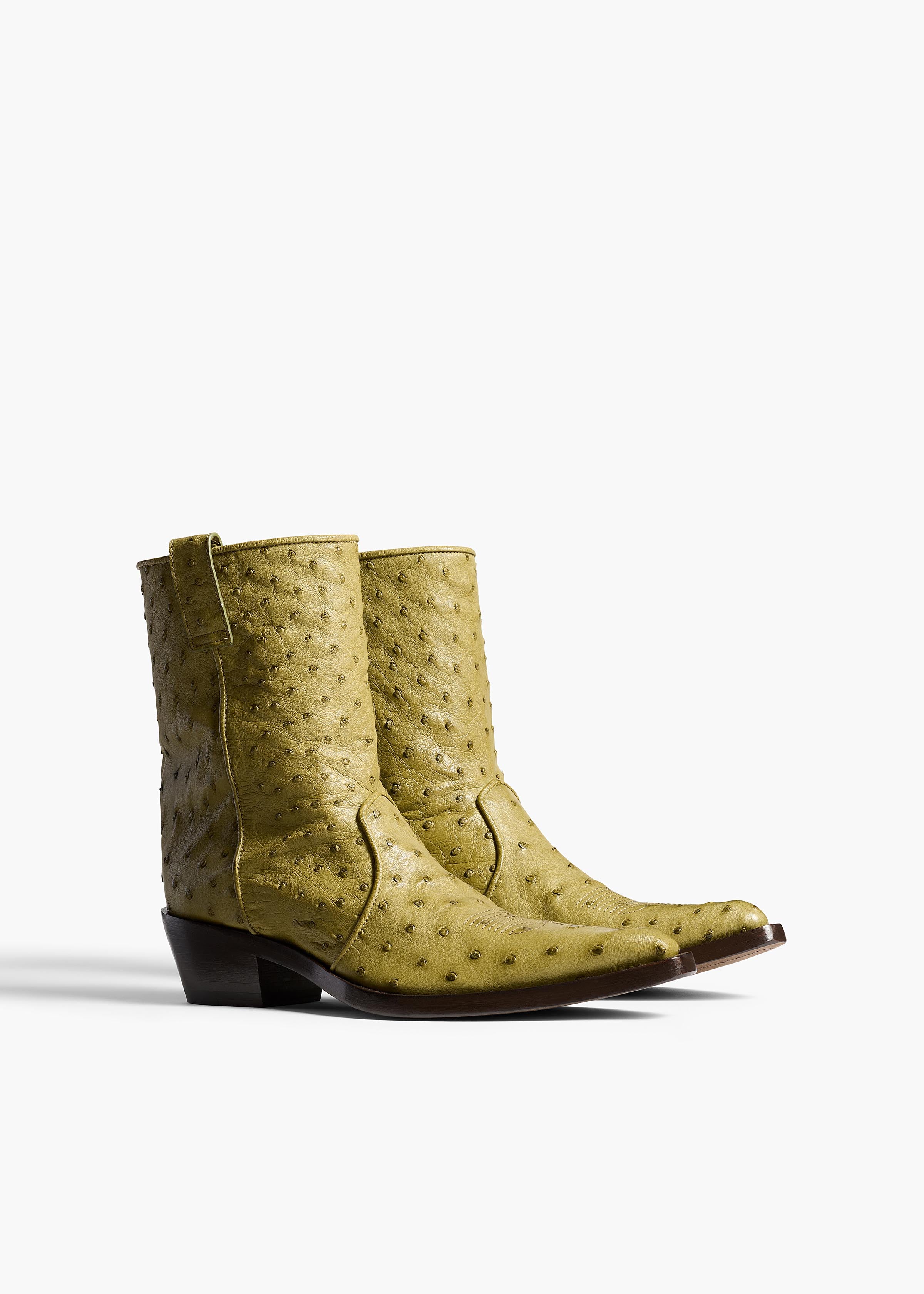 CLIVE ANKLE BOOT 35 OLIVE F1115 993 420 B