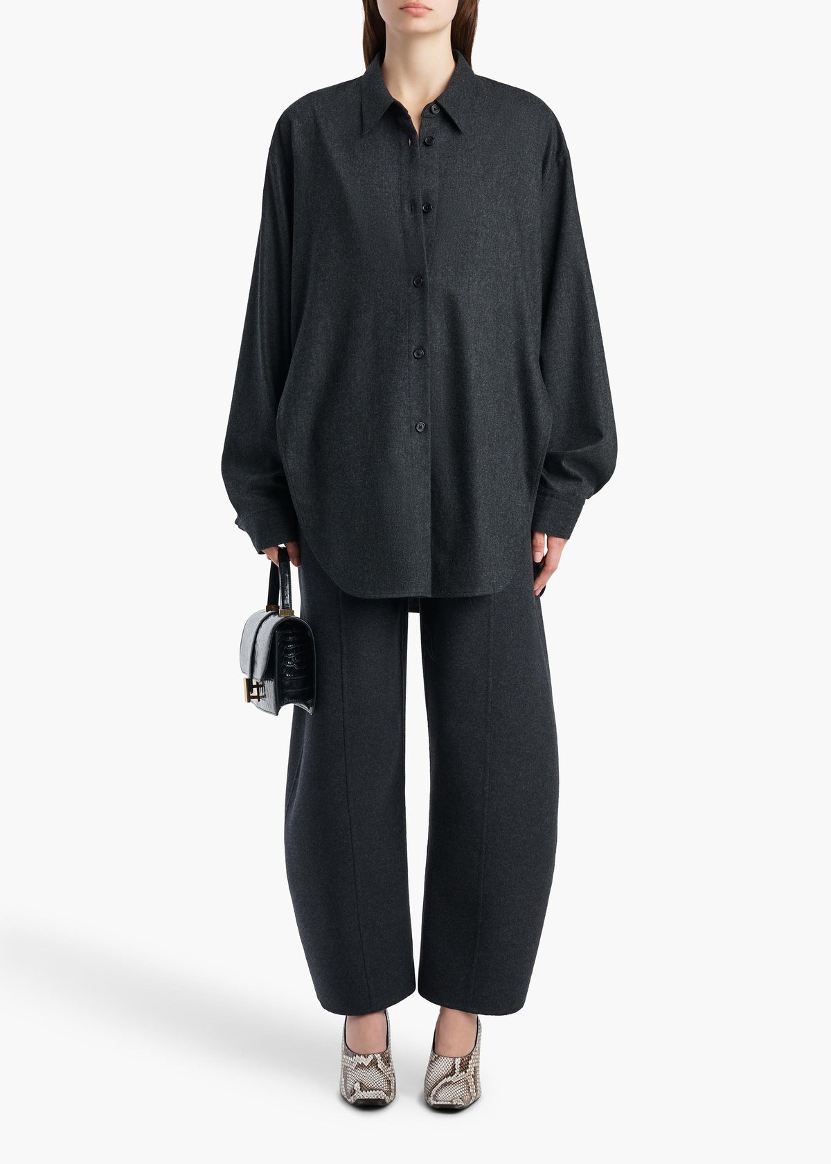 CLOVER PANT CHARCOAL 3176547 205 A STYLED