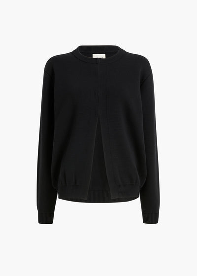 COOPER CARDIGAN BLACK 18186736 200 GHOST