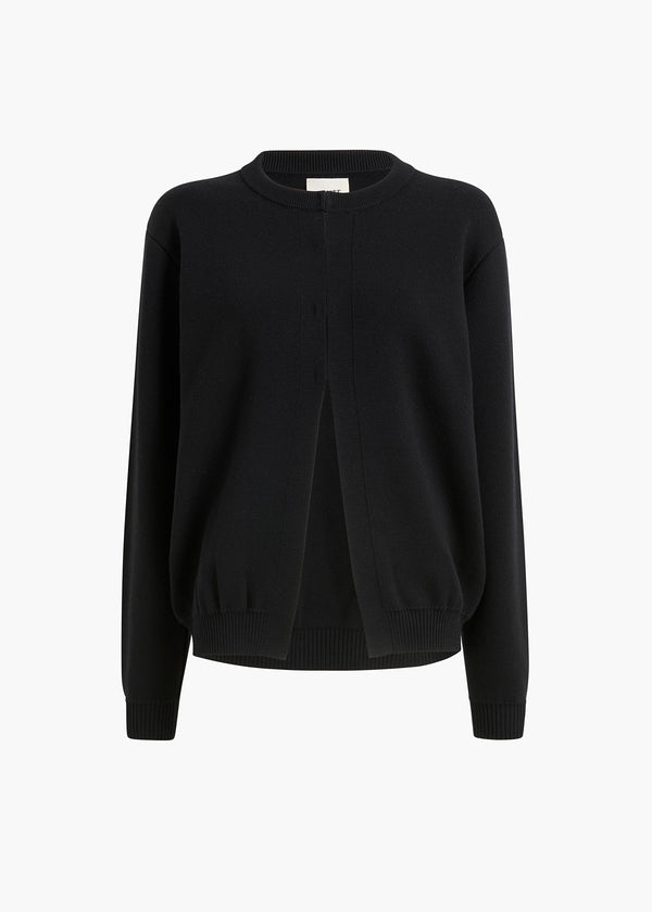 COOPER CARDIGAN BLACK 18186736 200 GHOST