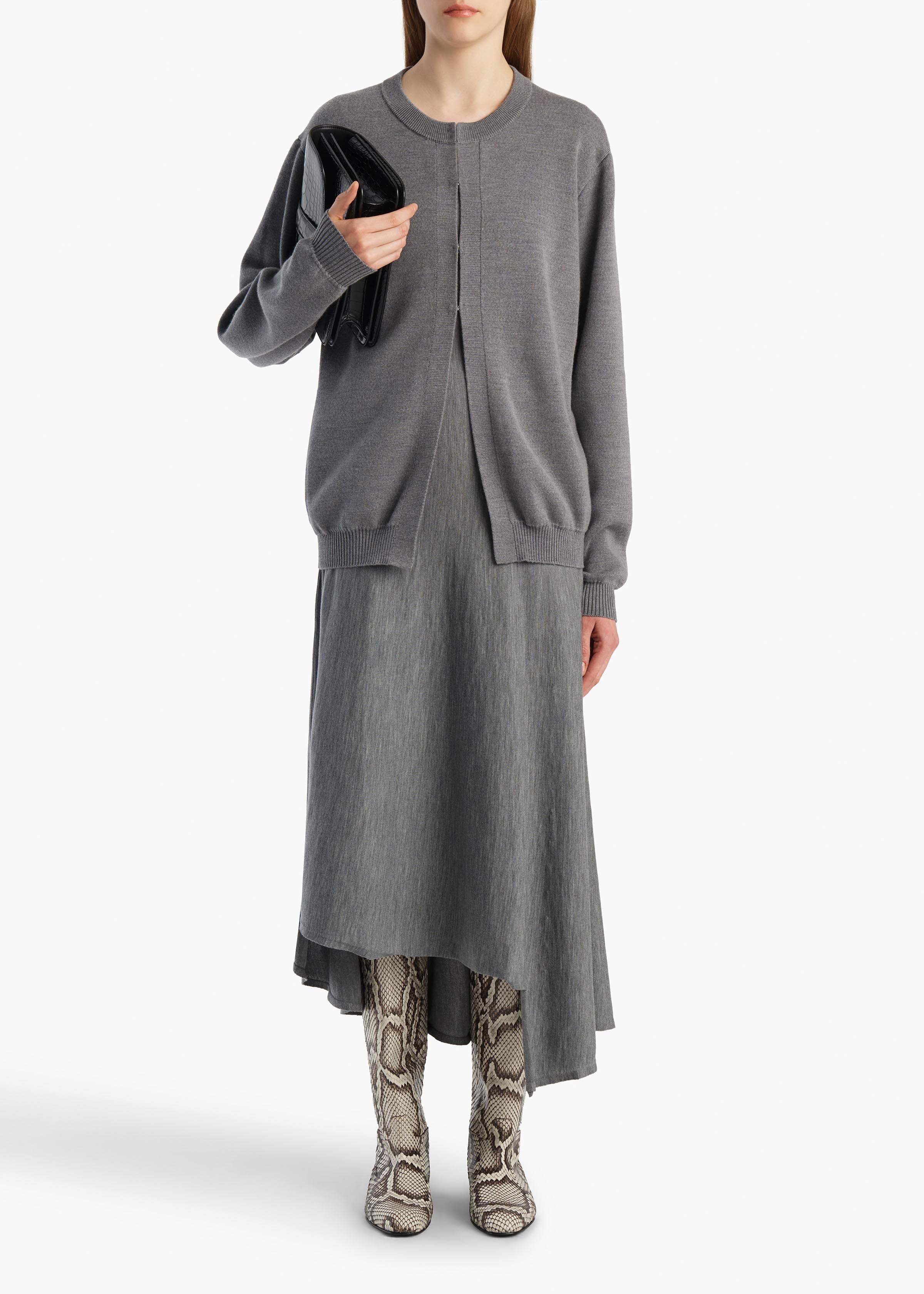 Cooper Cardigan in Sterling