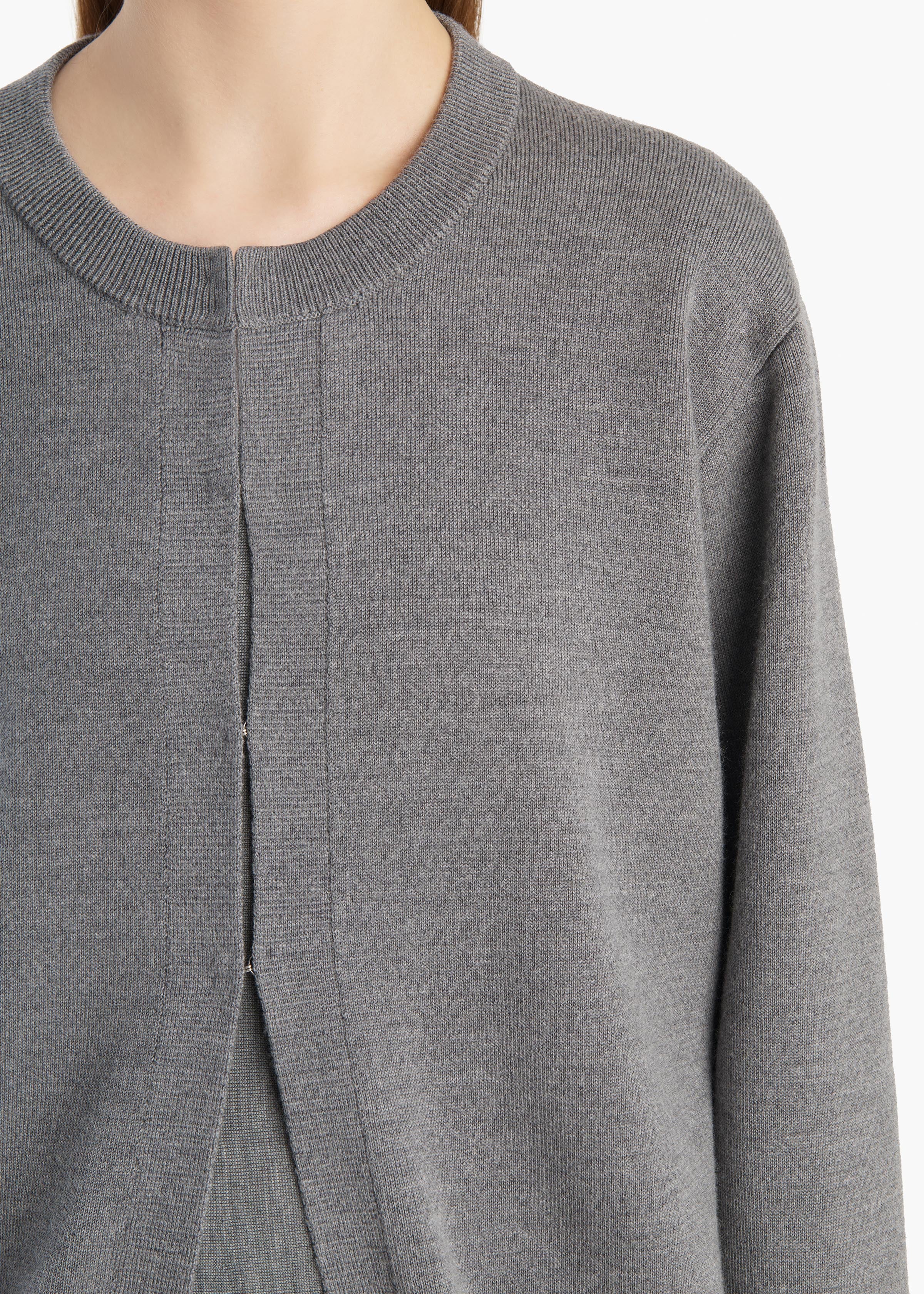 Cooper Cardigan in Sterling