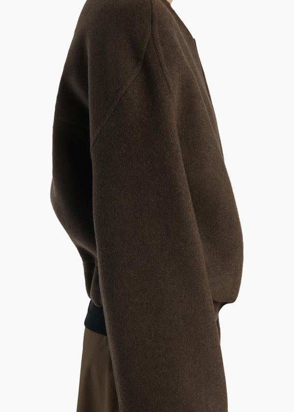 Cordan Jacket in Army Melange