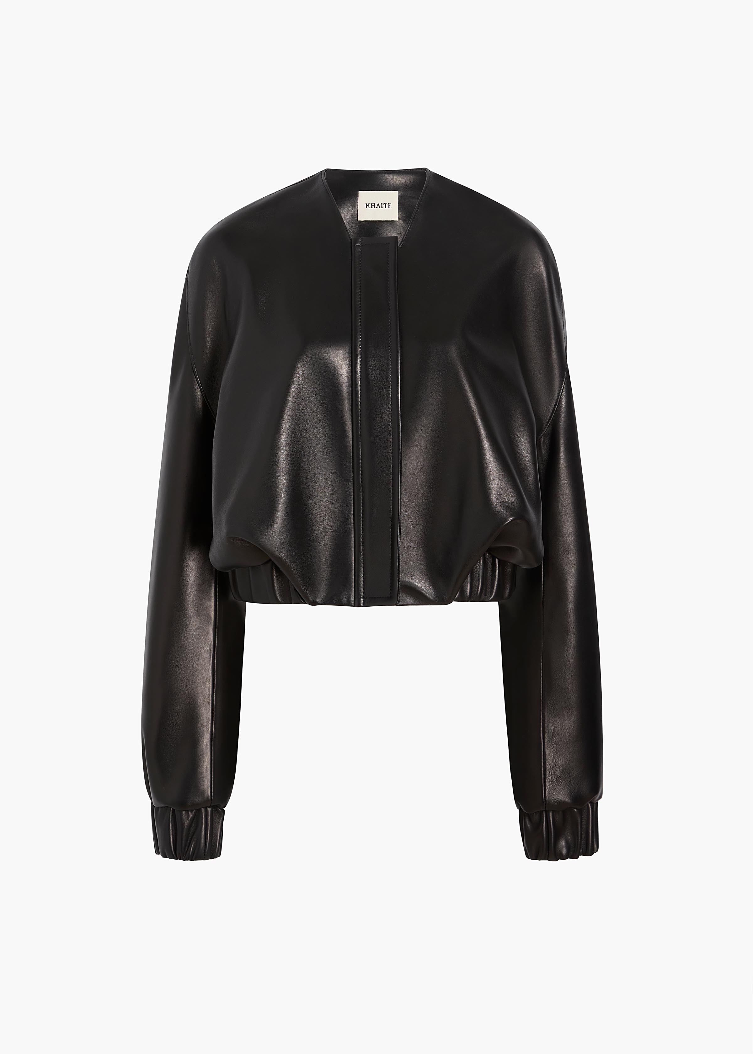 CORDAN JACKET BLACK LEATHER 62411012 200 GHOST